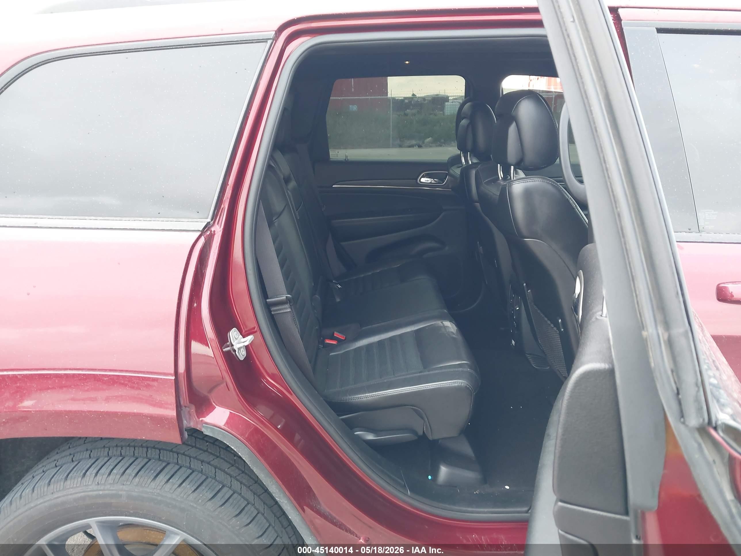 2020 Jeep Grand Cherokee Limited X 4x4 Red vin: 1C4RJFBG2LC133136