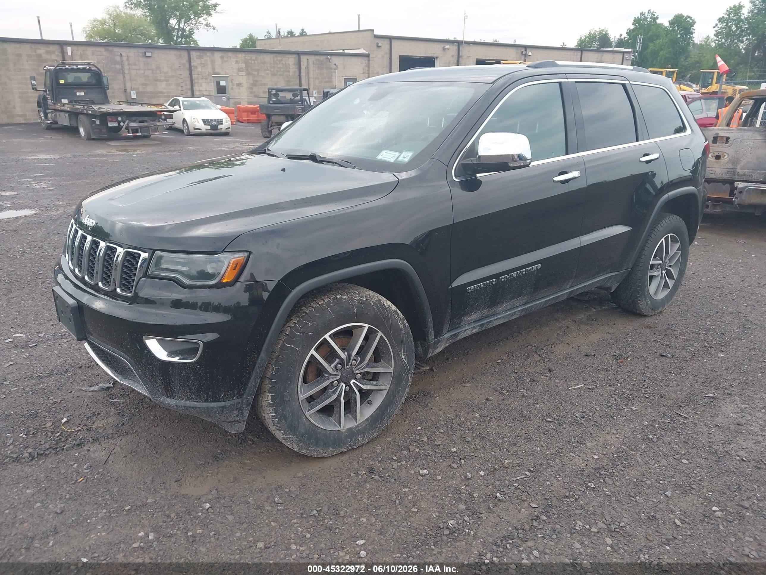 2020 Jeep Grand Cherokee Limited 4x4 Черный vin: 1C4RJFBG2LC444114