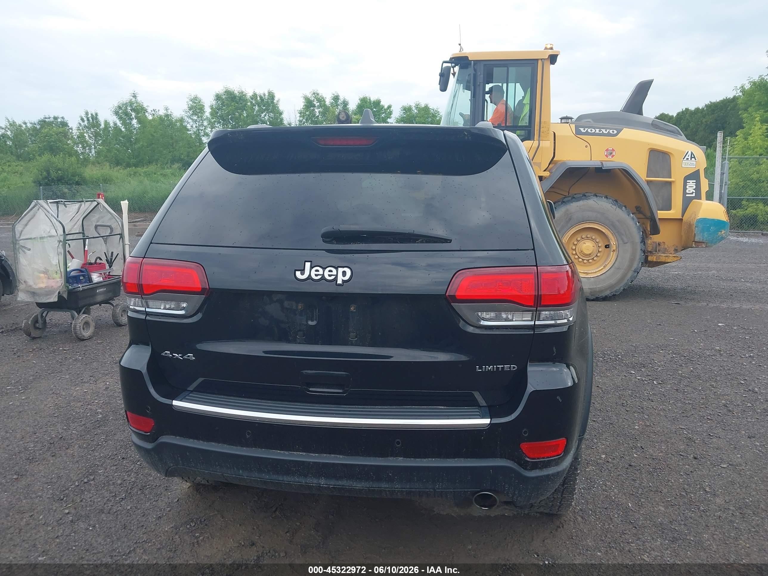 2020 Jeep Grand Cherokee Limited 4x4 Черный vin: 1C4RJFBG2LC444114