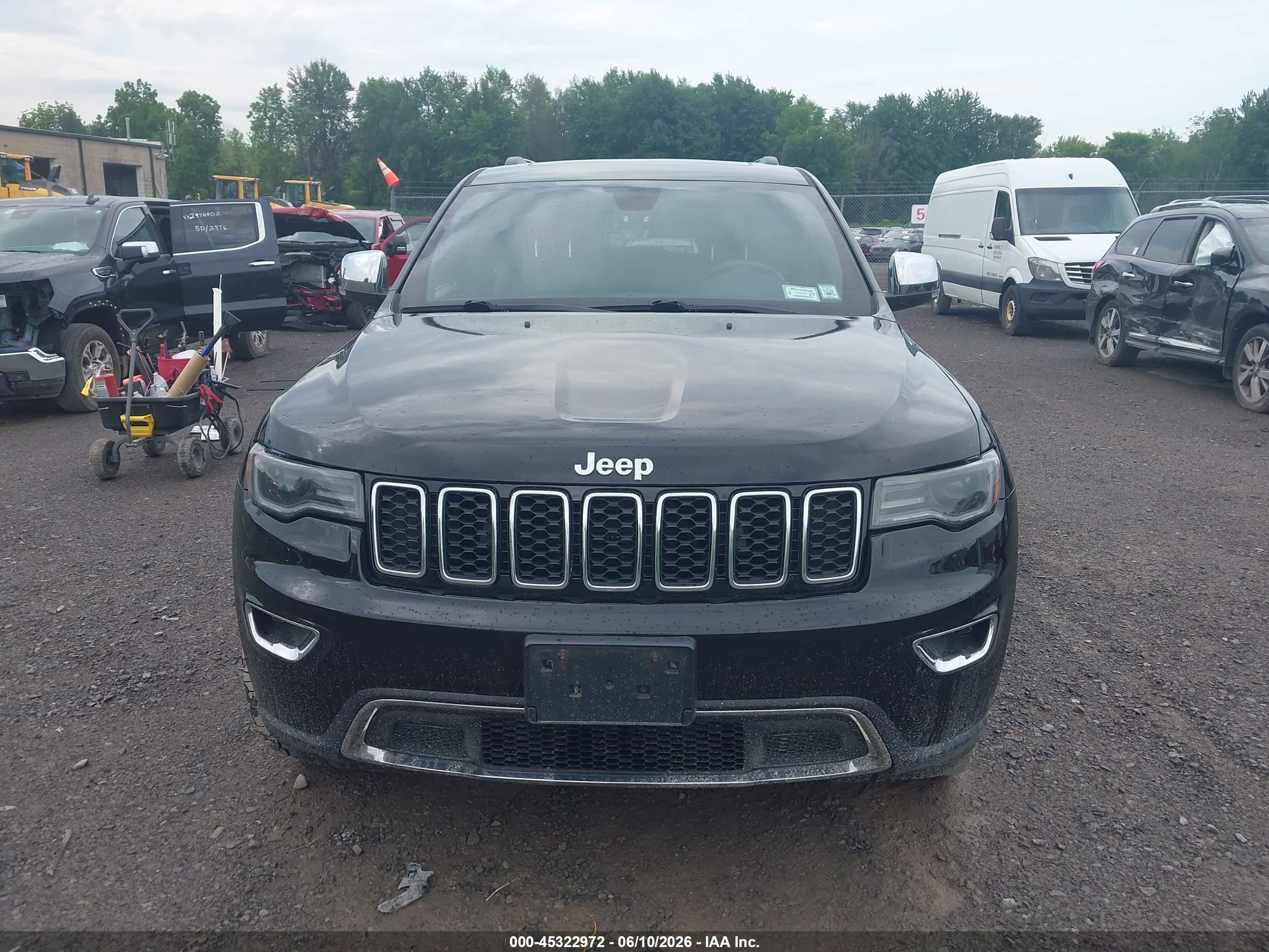 2020 Jeep Grand Cherokee Limited 4x4 Черный vin: 1C4RJFBG2LC444114