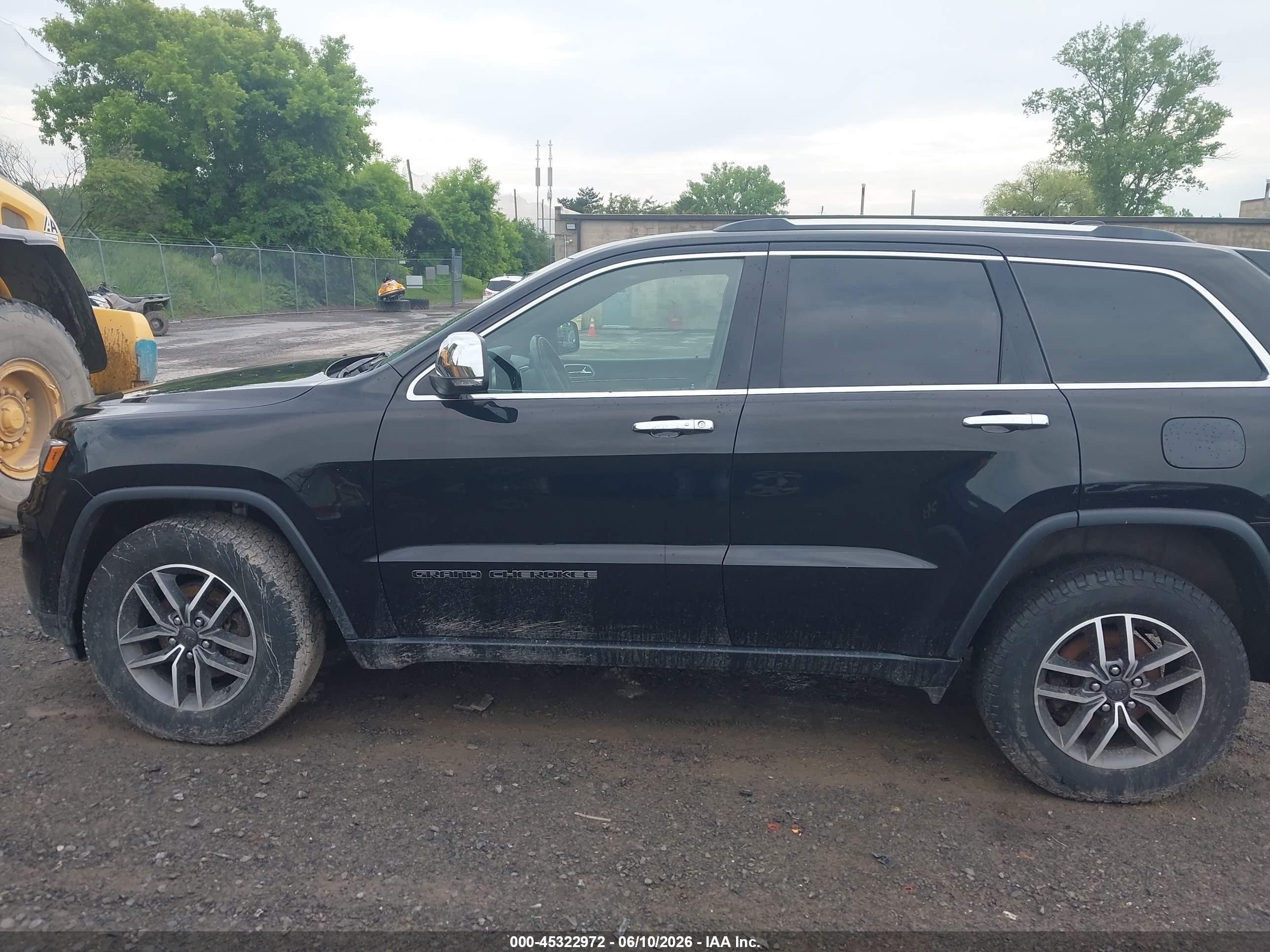 2020 Jeep Grand Cherokee Limited 4x4 Черный vin: 1C4RJFBG2LC444114