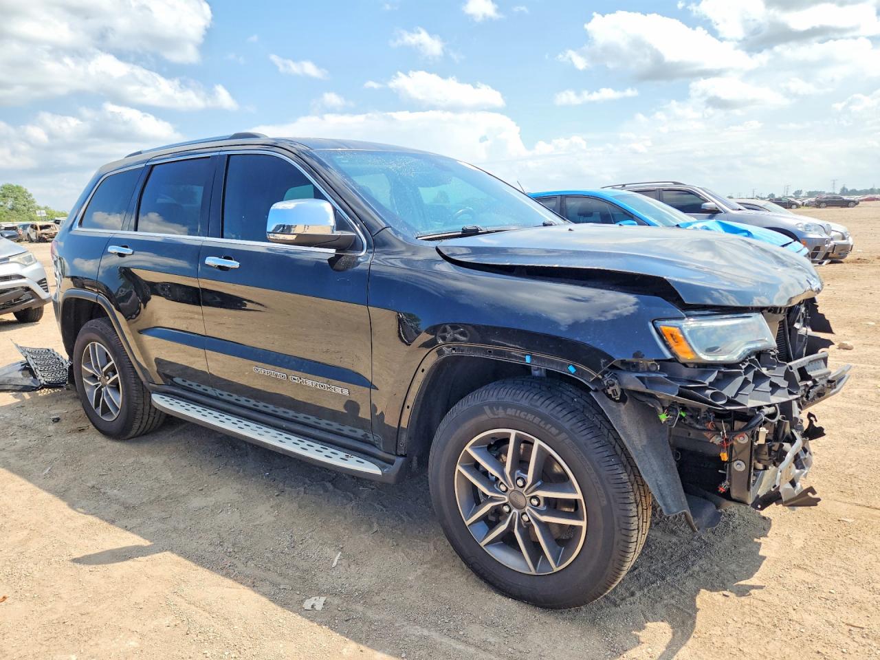 2021 Jeep Grand Cherokee Limited Черный vin: 1C4RJFBG2MC778550