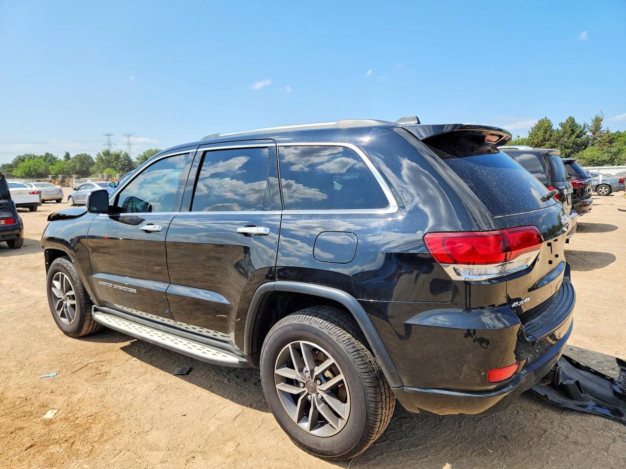 2021 Jeep Grand Cherokee Limited Черный vin: 1C4RJFBG2MC778550