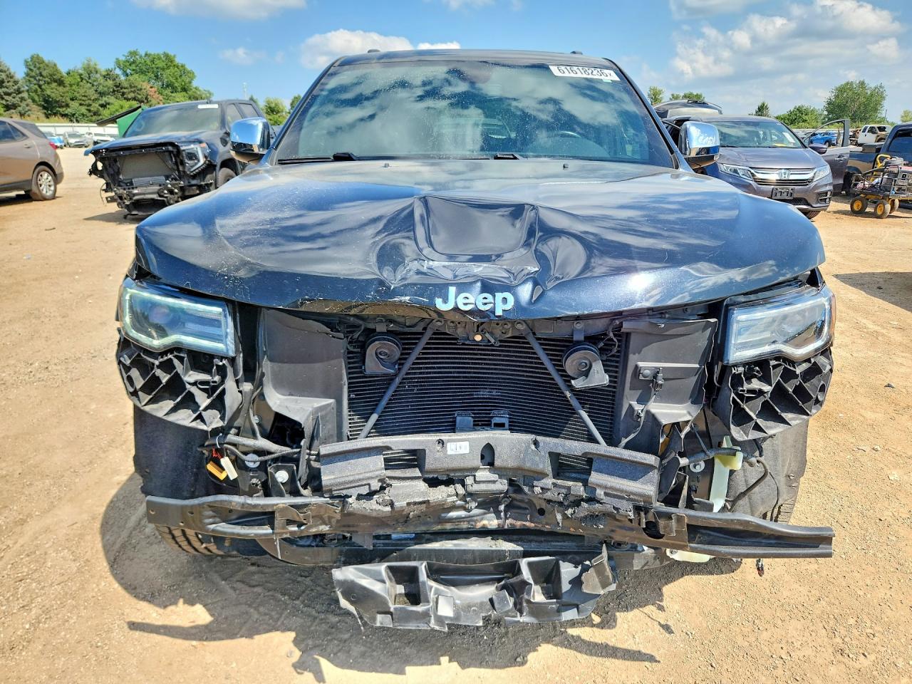 2021 Jeep Grand Cherokee Limited Черный vin: 1C4RJFBG2MC778550