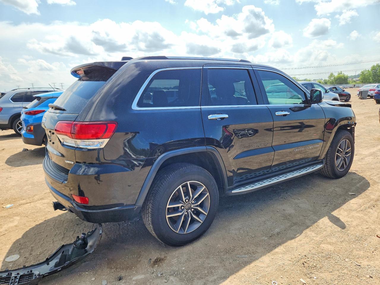 2021 Jeep Grand Cherokee Limited Черный vin: 1C4RJFBG2MC778550