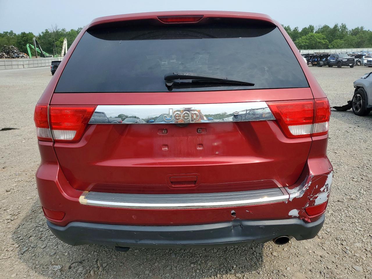 2012 Jeep Grand Cherokee Limited Burgundy vin: 1C4RJFBG3CC264642