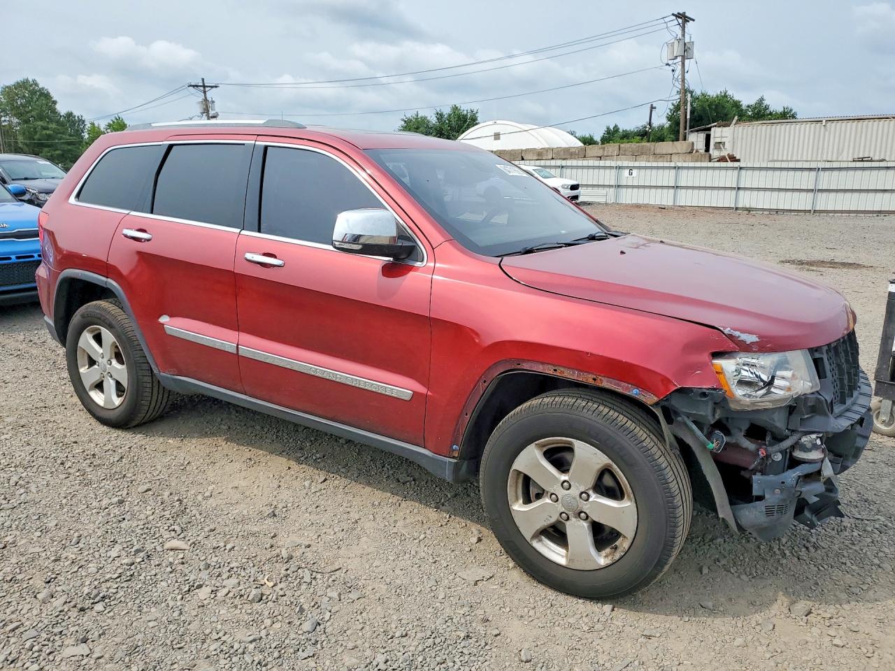 2012 Jeep Grand Cherokee Limited Burgundy vin: 1C4RJFBG3CC264642