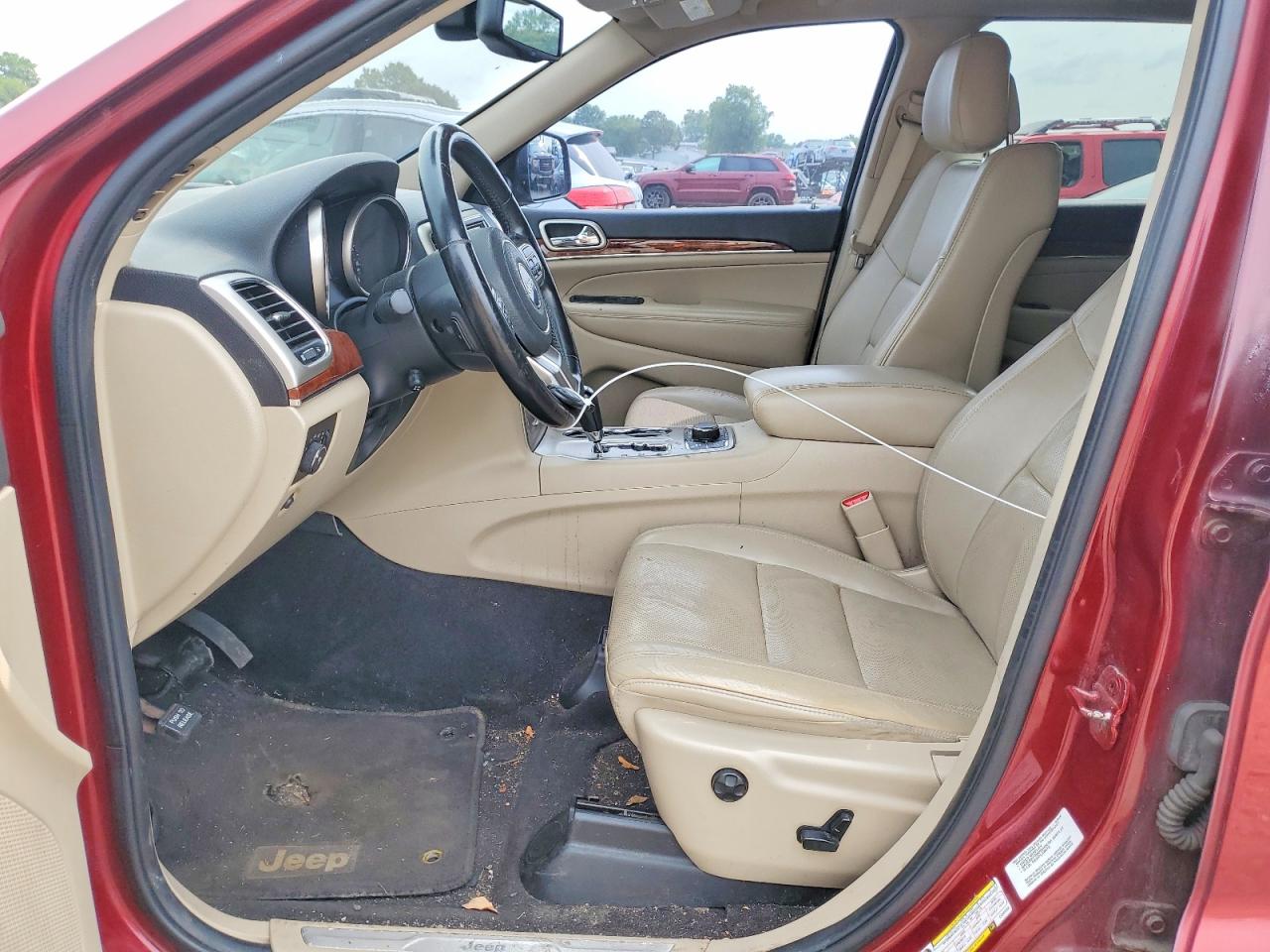 2012 Jeep Grand Cherokee Limited Burgundy vin: 1C4RJFBG3CC264642