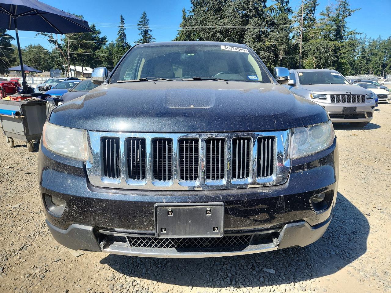 2013 Jeep Grand Cherokee Limited Gray vin: 1C4RJFBG3DC543753