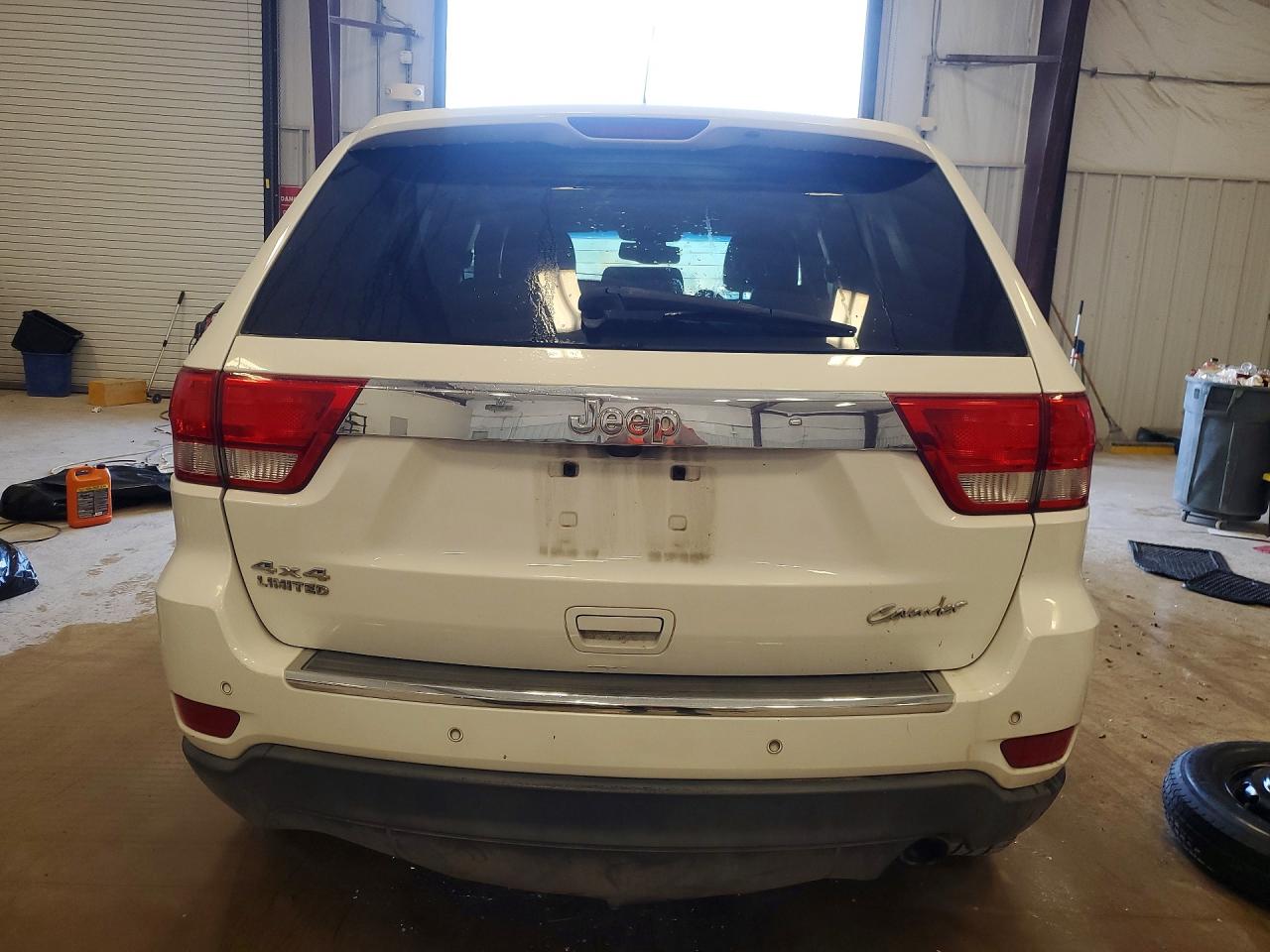 2013 Jeep Grand Cherokee Limited White vin: 1C4RJFBG3DC552971
