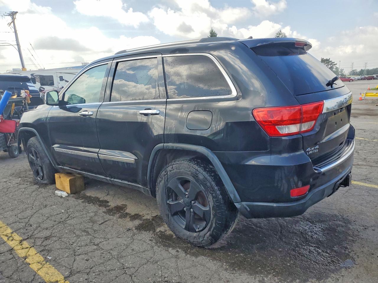 2013 Jeep Grand Cherokee Limited Black vin: 1C4RJFBG3DC556213