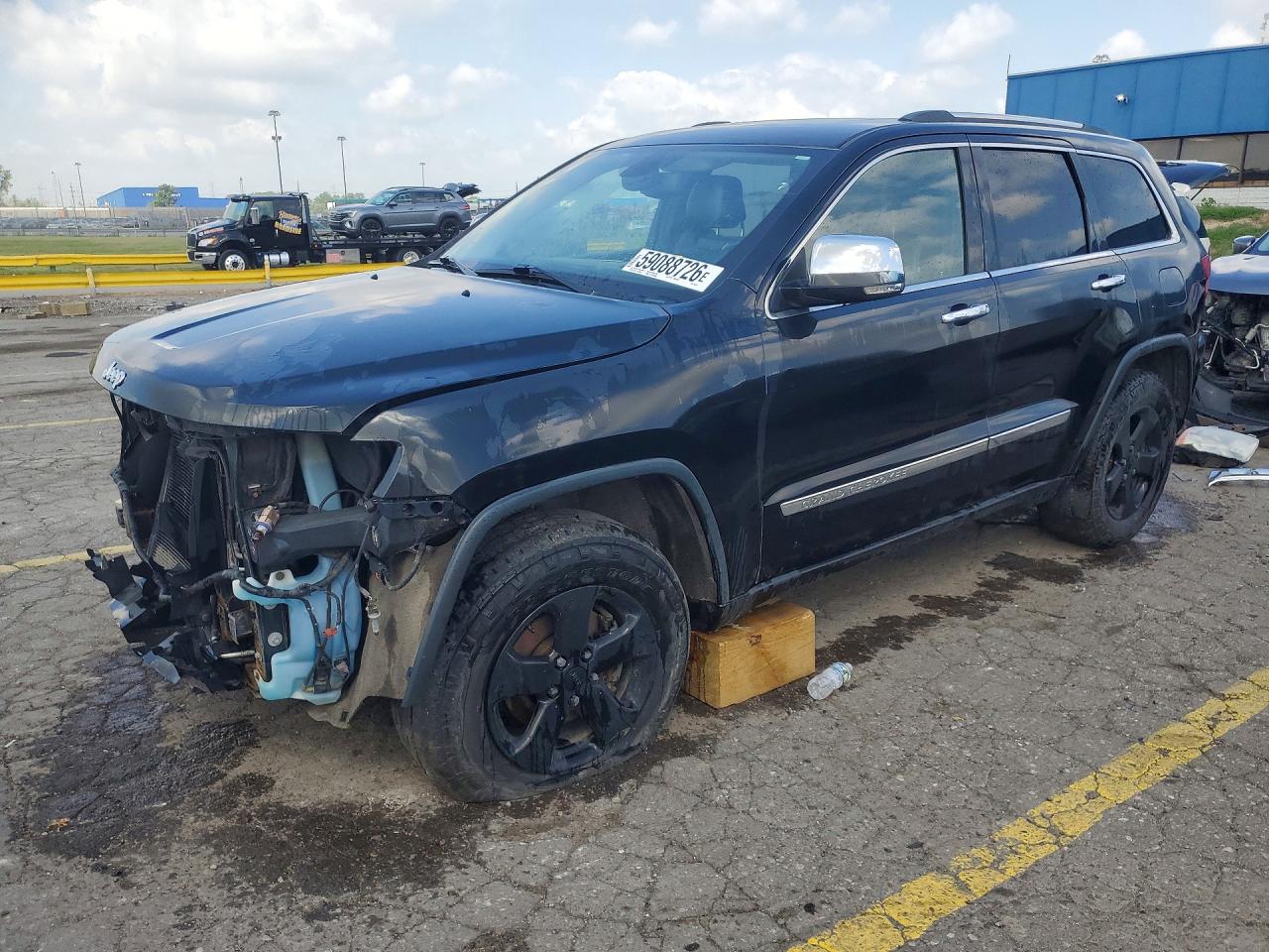 2013 Jeep Grand Cherokee Limited Black vin: 1C4RJFBG3DC556213