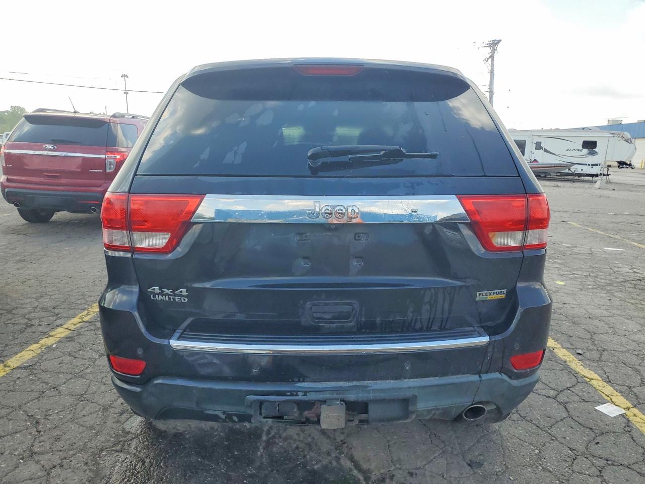 2013 Jeep Grand Cherokee Limited Black vin: 1C4RJFBG3DC556213