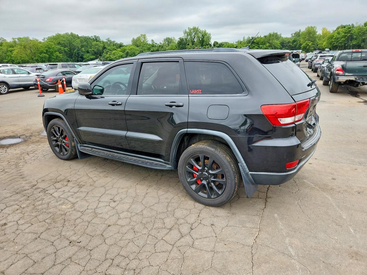 2013 Jeep Grand Cherokee Limited Black vin: 1C4RJFBG3DC594668