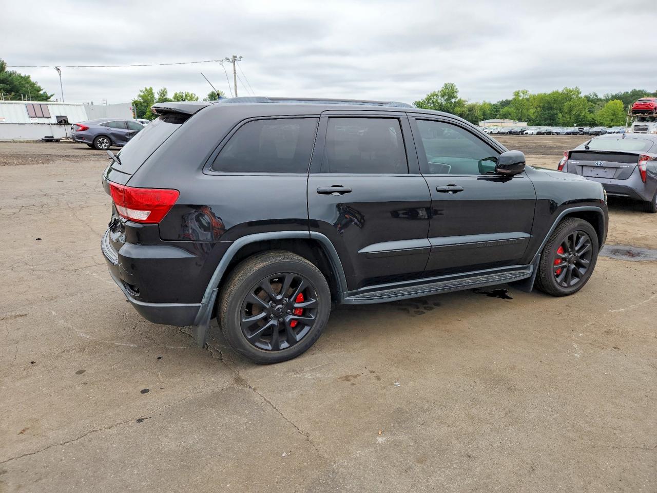 2013 Jeep Grand Cherokee Limited Black vin: 1C4RJFBG3DC594668