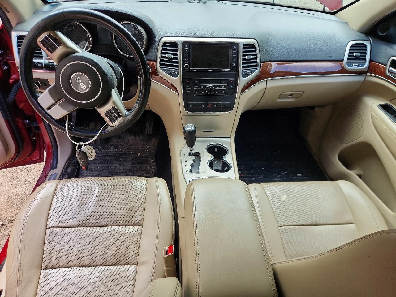 2013 Jeep Grand Cherokee Limited Красный vin: 1C4RJFBG3DC636403