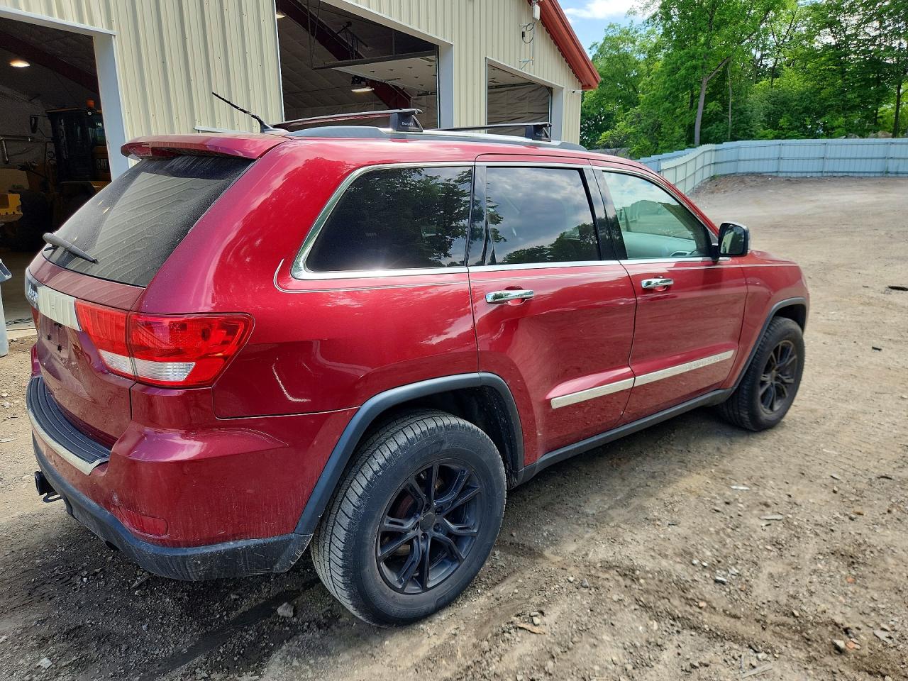 2013 Jeep Grand Cherokee Limited Красный vin: 1C4RJFBG3DC636403