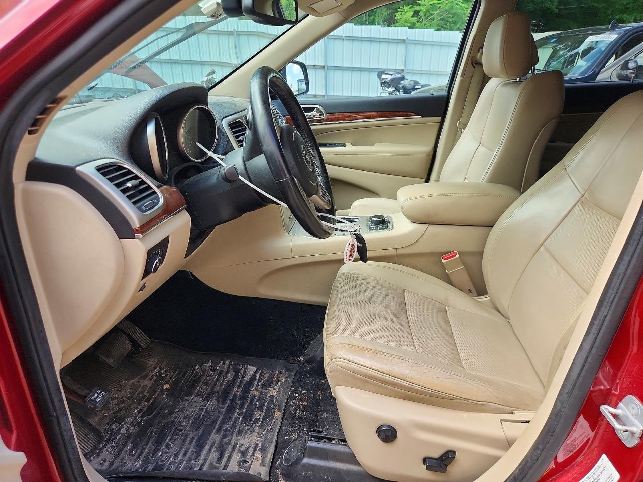 2013 Jeep Grand Cherokee Limited Красный vin: 1C4RJFBG3DC636403