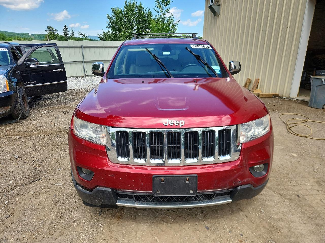 2013 Jeep Grand Cherokee Limited Красный vin: 1C4RJFBG3DC636403