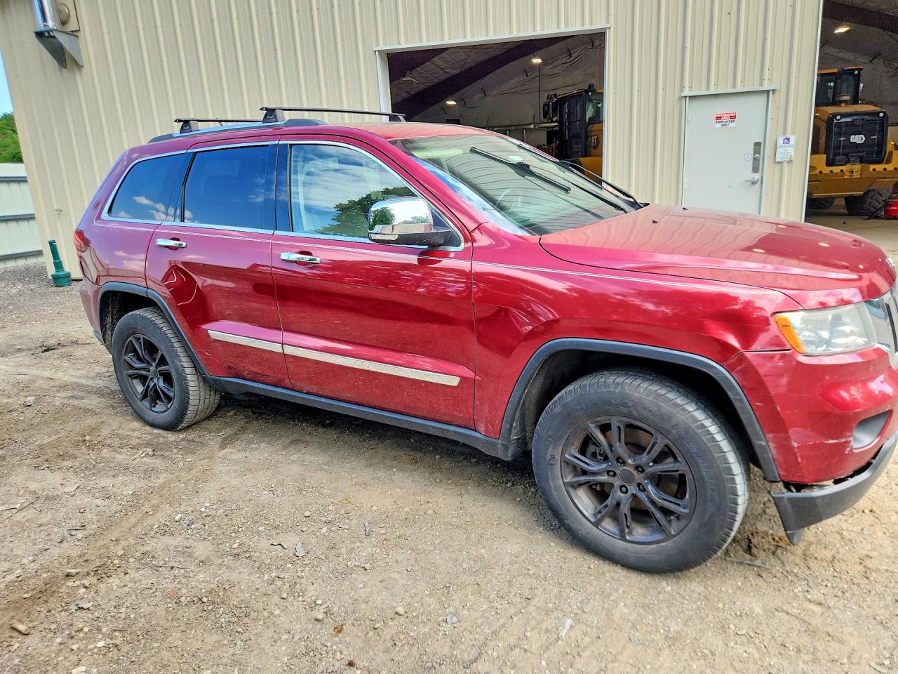 2013 Jeep Grand Cherokee Limited Красный vin: 1C4RJFBG3DC636403