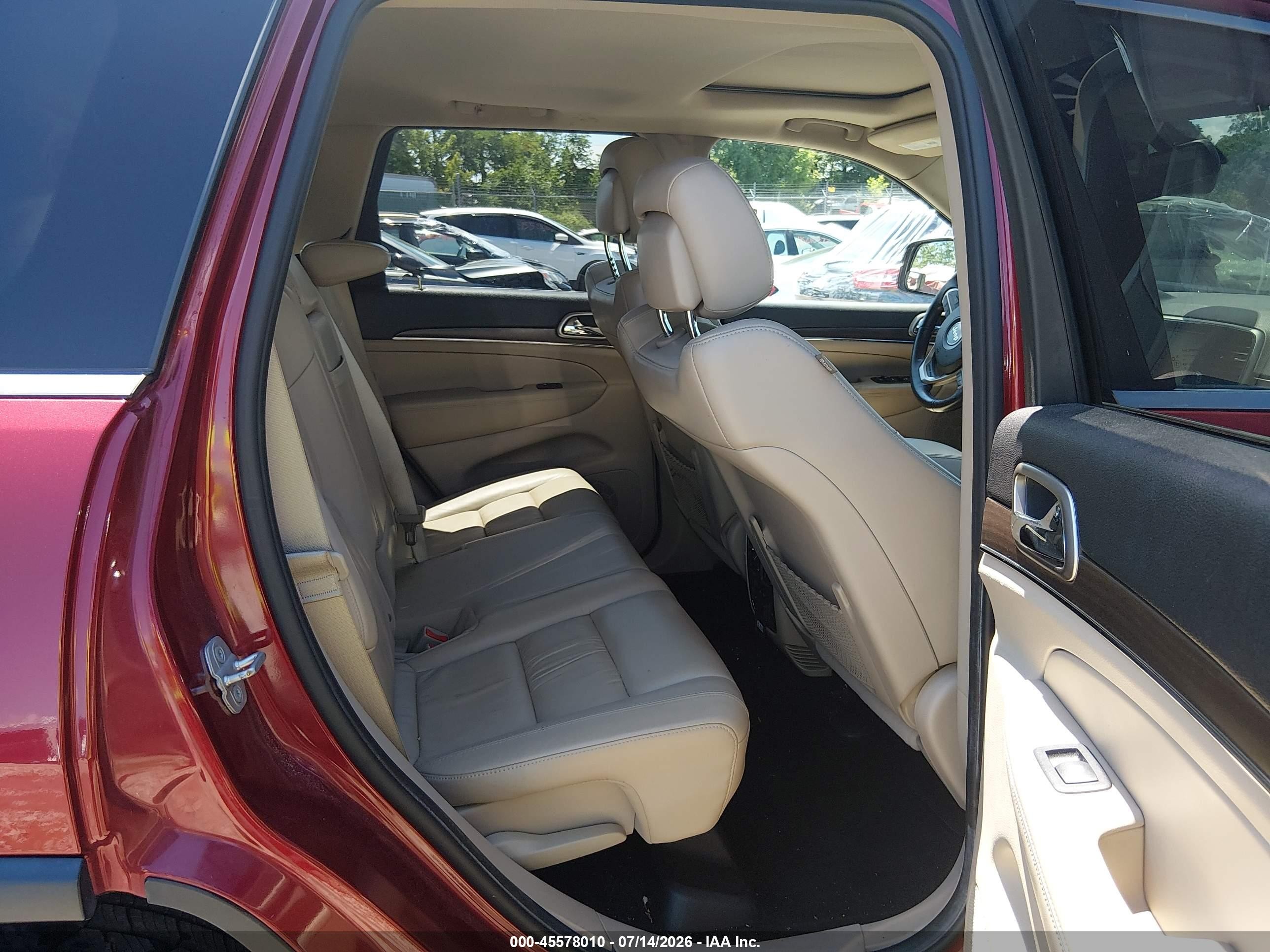 2014 Jeep Grand Cherokee Limited Red vin: 1C4RJFBG3EC101847