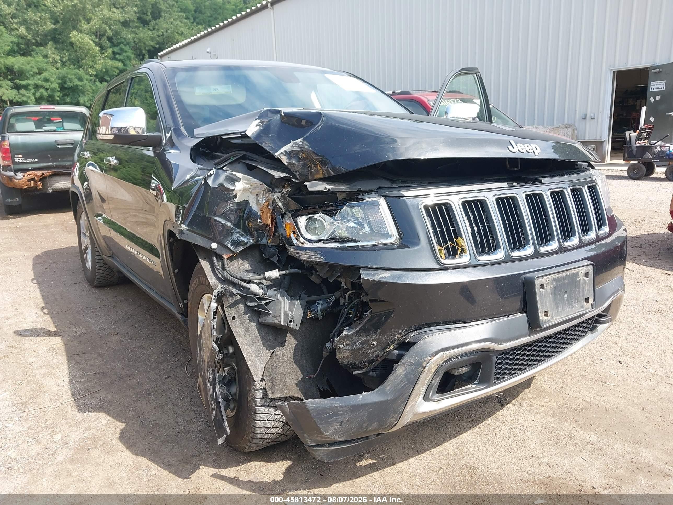 2014 Jeep Grand Cherokee Limited Black vin: 1C4RJFBG3EC103369