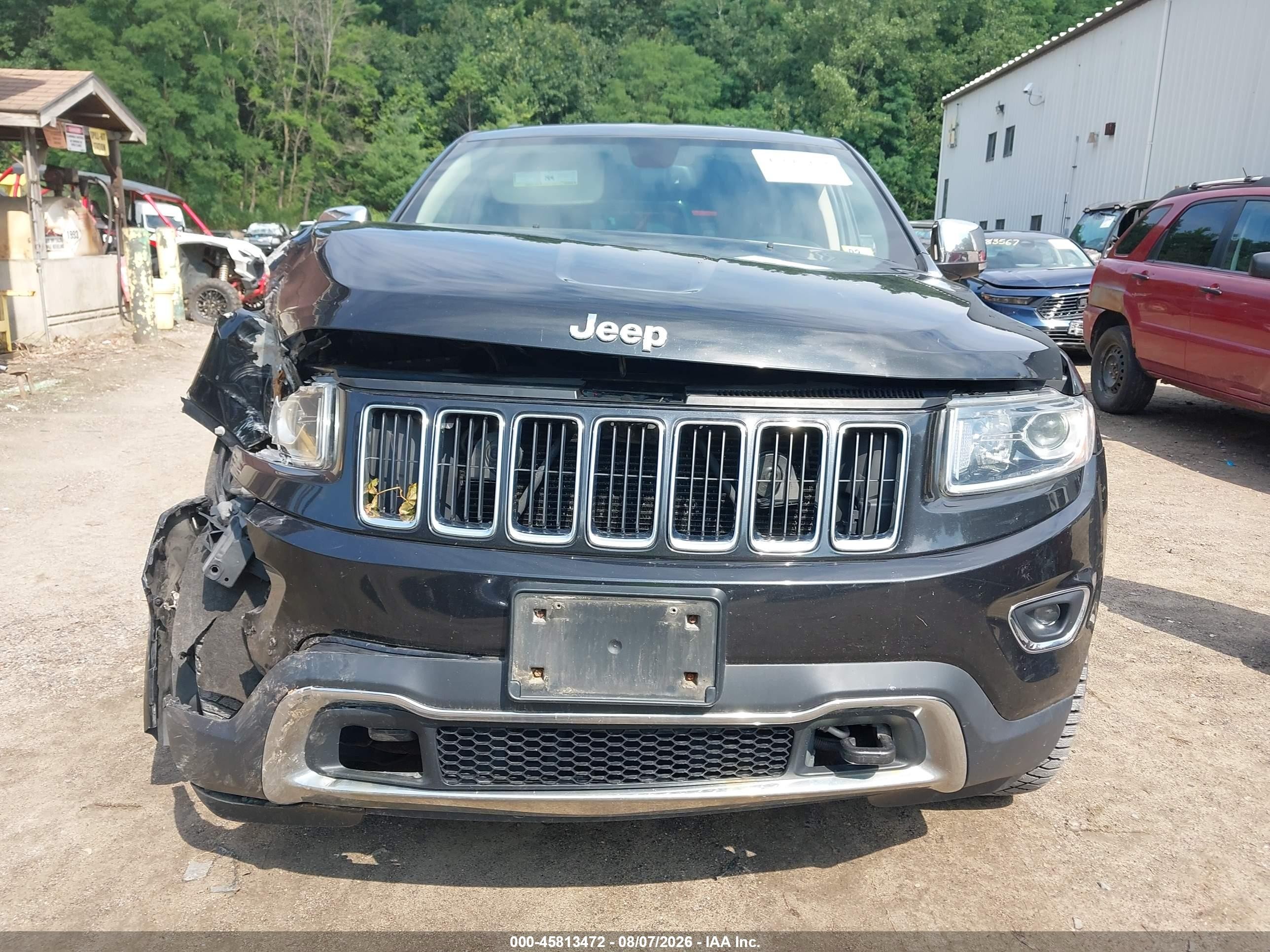 2014 Jeep Grand Cherokee Limited Black vin: 1C4RJFBG3EC103369