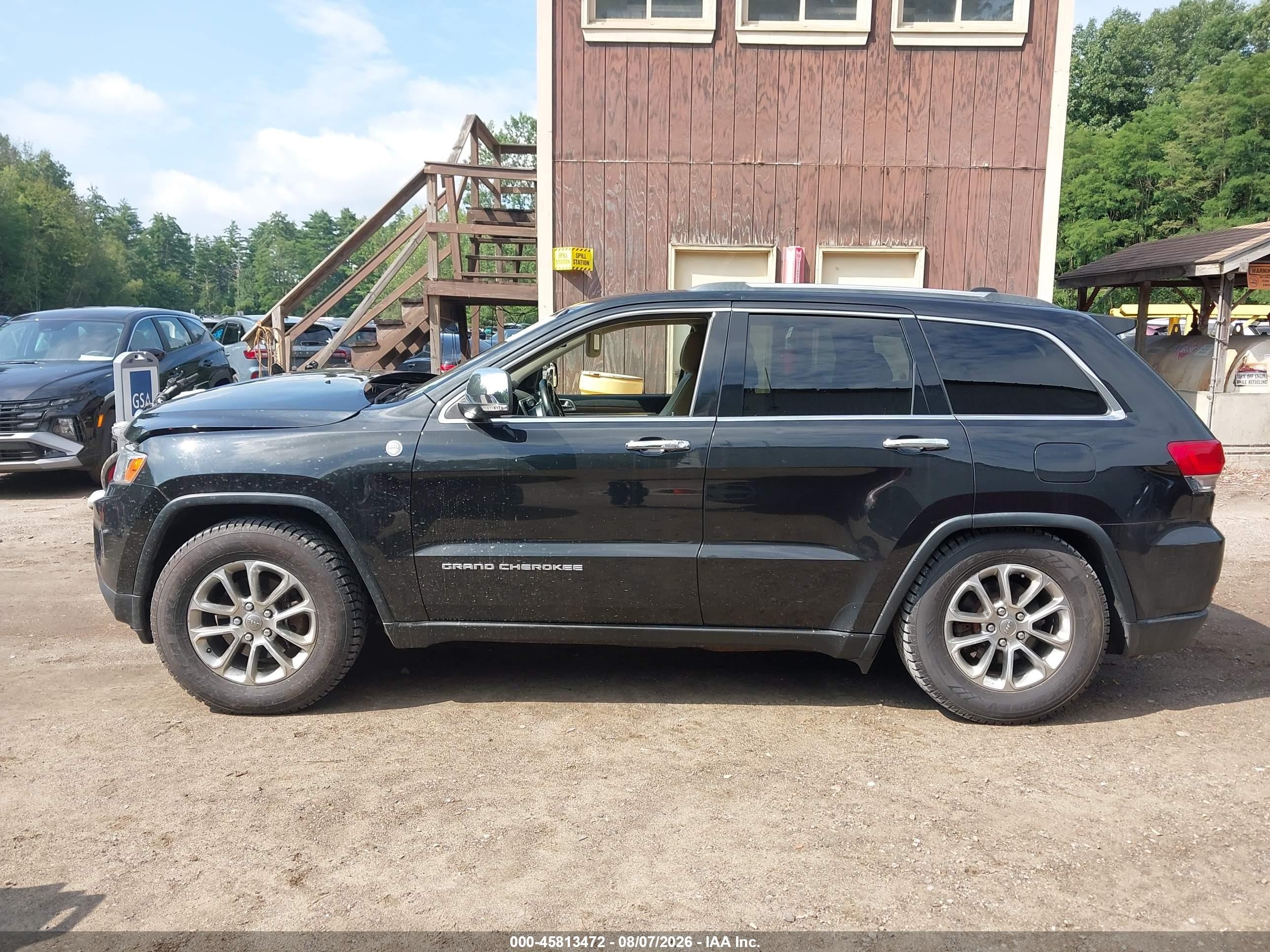 2014 Jeep Grand Cherokee Limited Black vin: 1C4RJFBG3EC103369