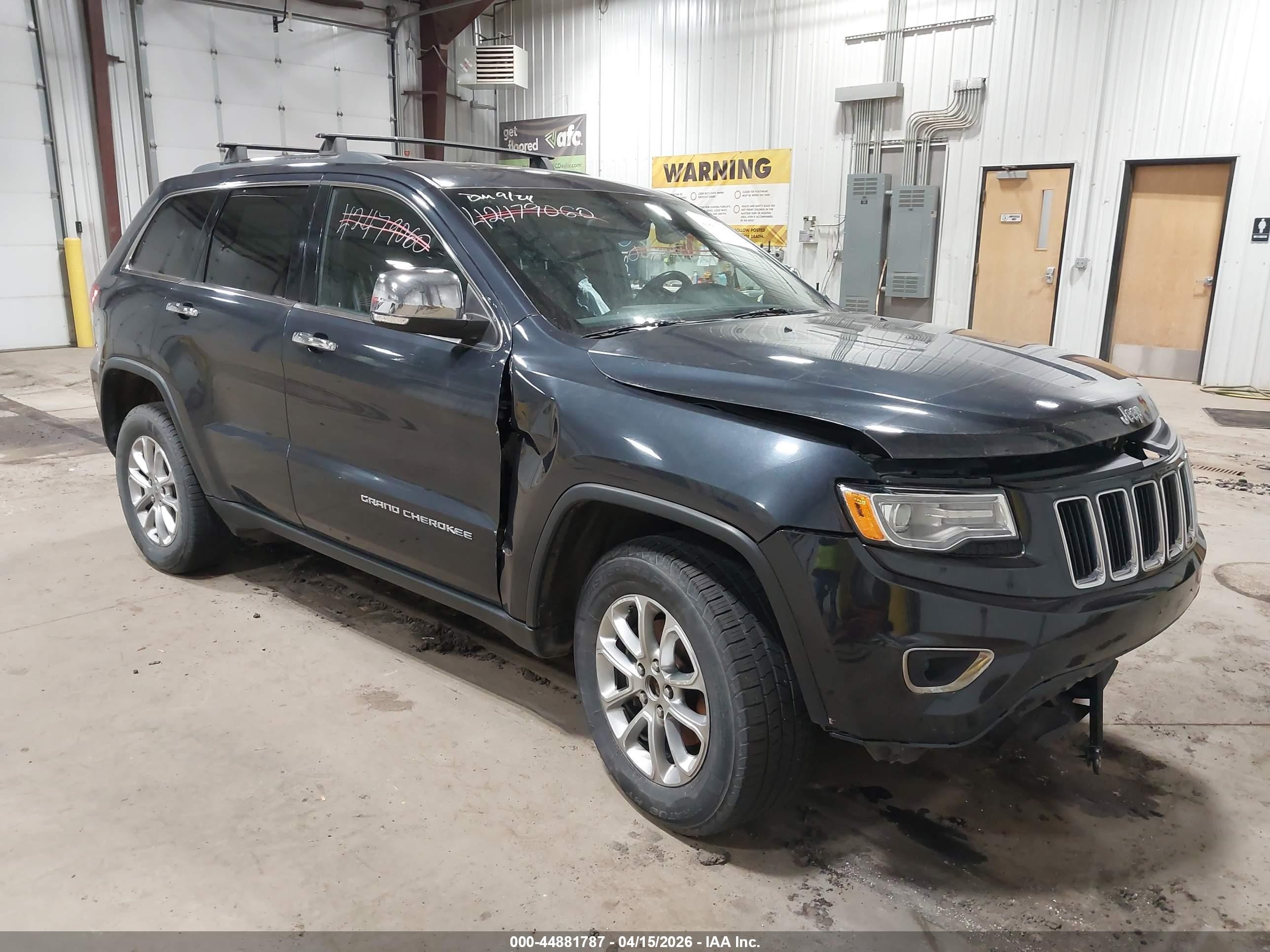 2014 Jeep Grand Cherokee Limited Dark Blue vin: 1C4RJFBG3EC146058