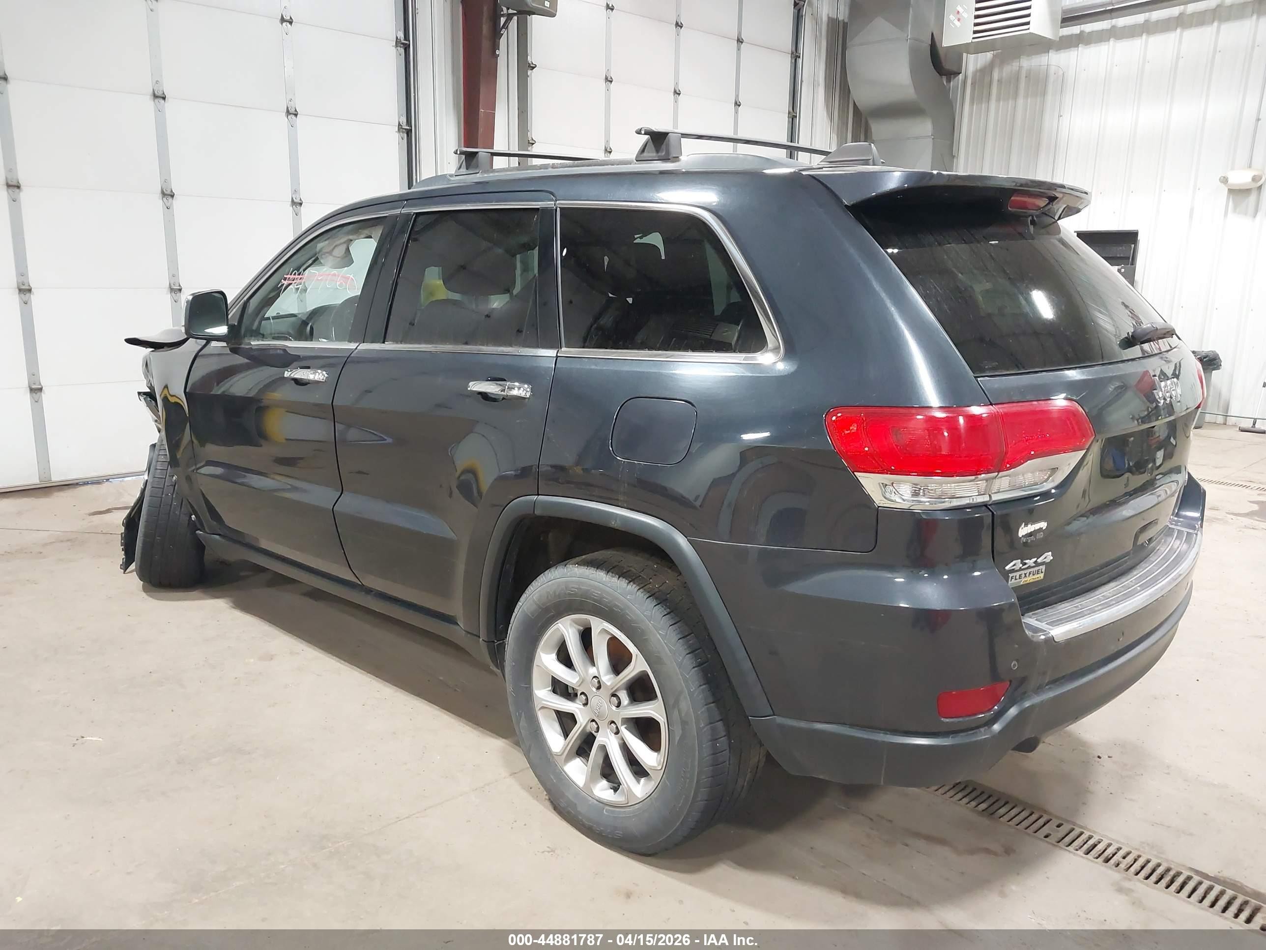 2014 Jeep Grand Cherokee Limited Dark Blue vin: 1C4RJFBG3EC146058