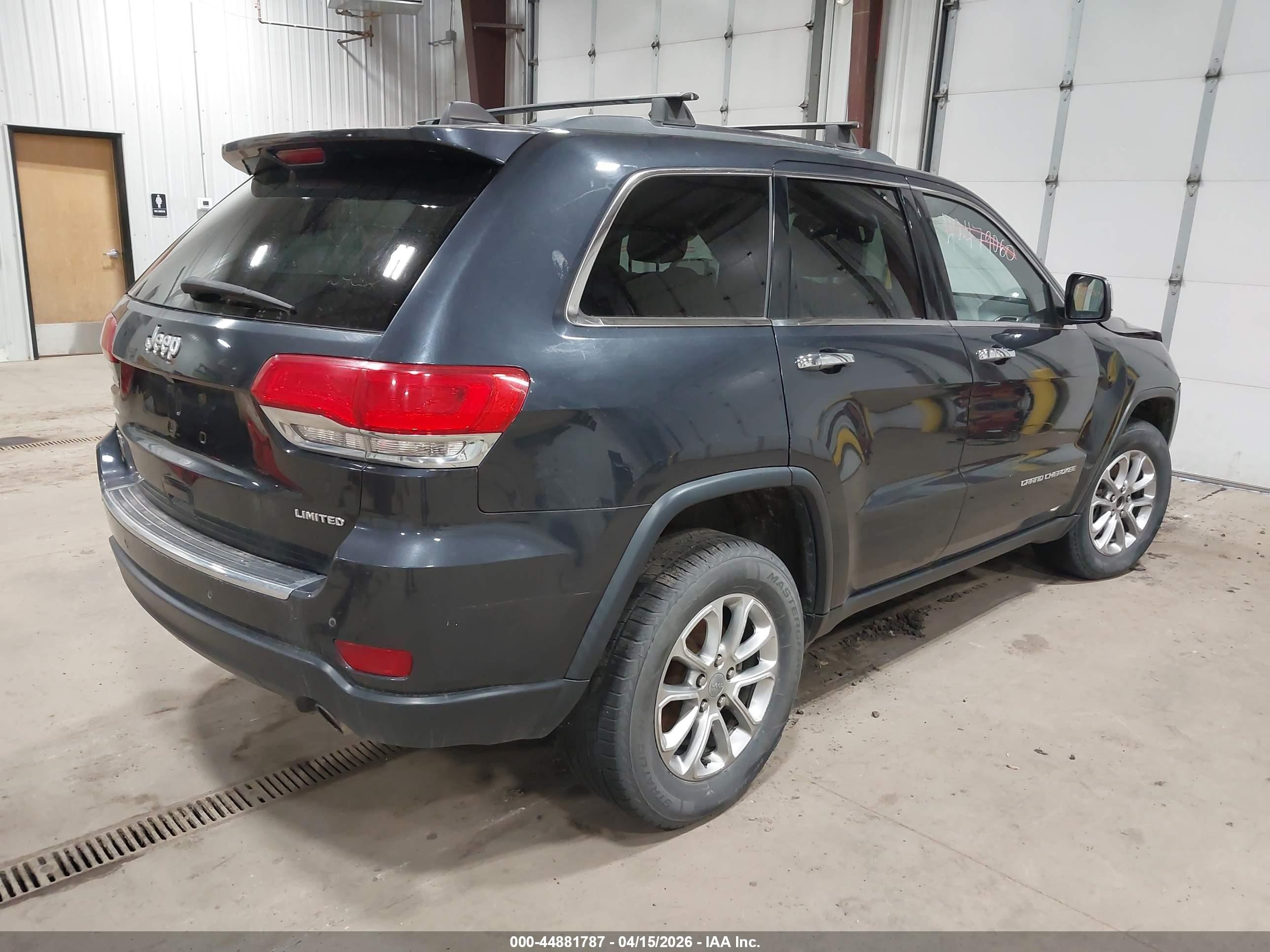2014 Jeep Grand Cherokee Limited Dark Blue vin: 1C4RJFBG3EC146058