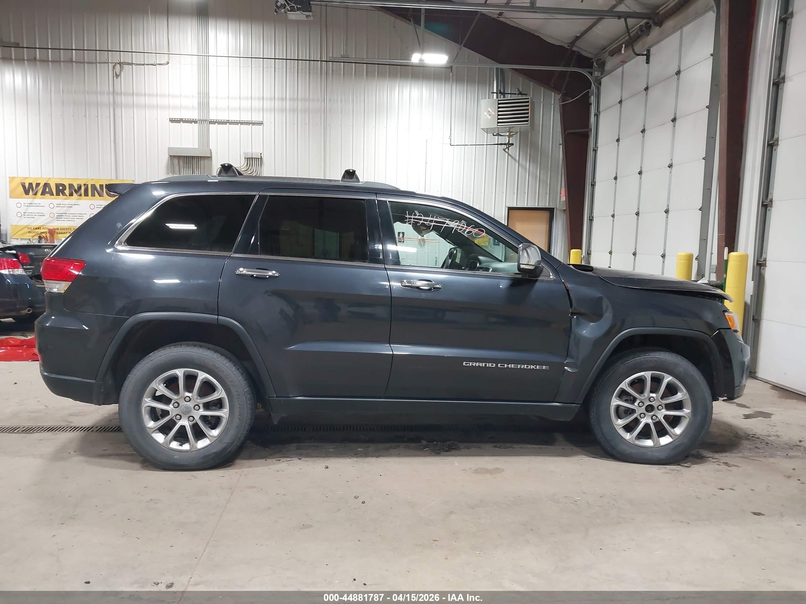 2014 Jeep Grand Cherokee Limited Dark Blue vin: 1C4RJFBG3EC146058