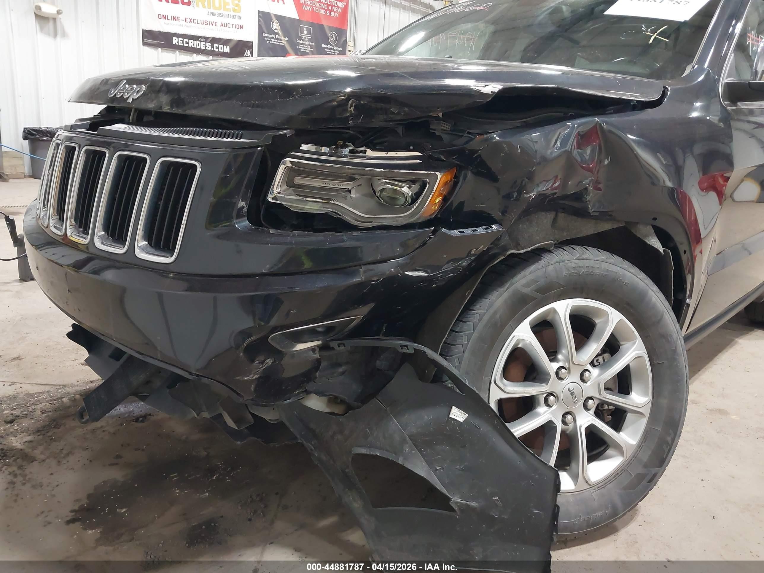2014 Jeep Grand Cherokee Limited Dark Blue vin: 1C4RJFBG3EC146058