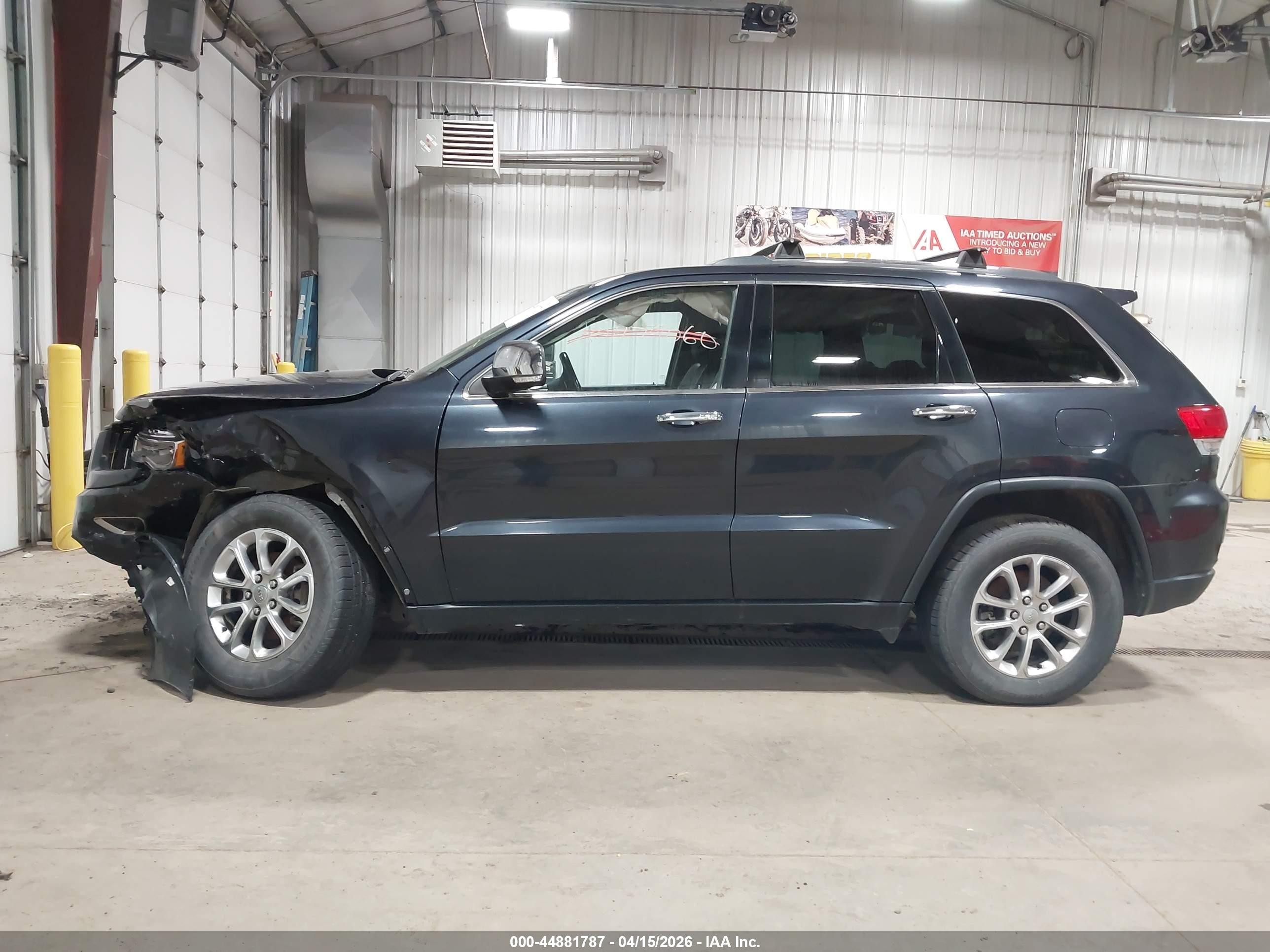 2014 Jeep Grand Cherokee Limited Dark Blue vin: 1C4RJFBG3EC146058