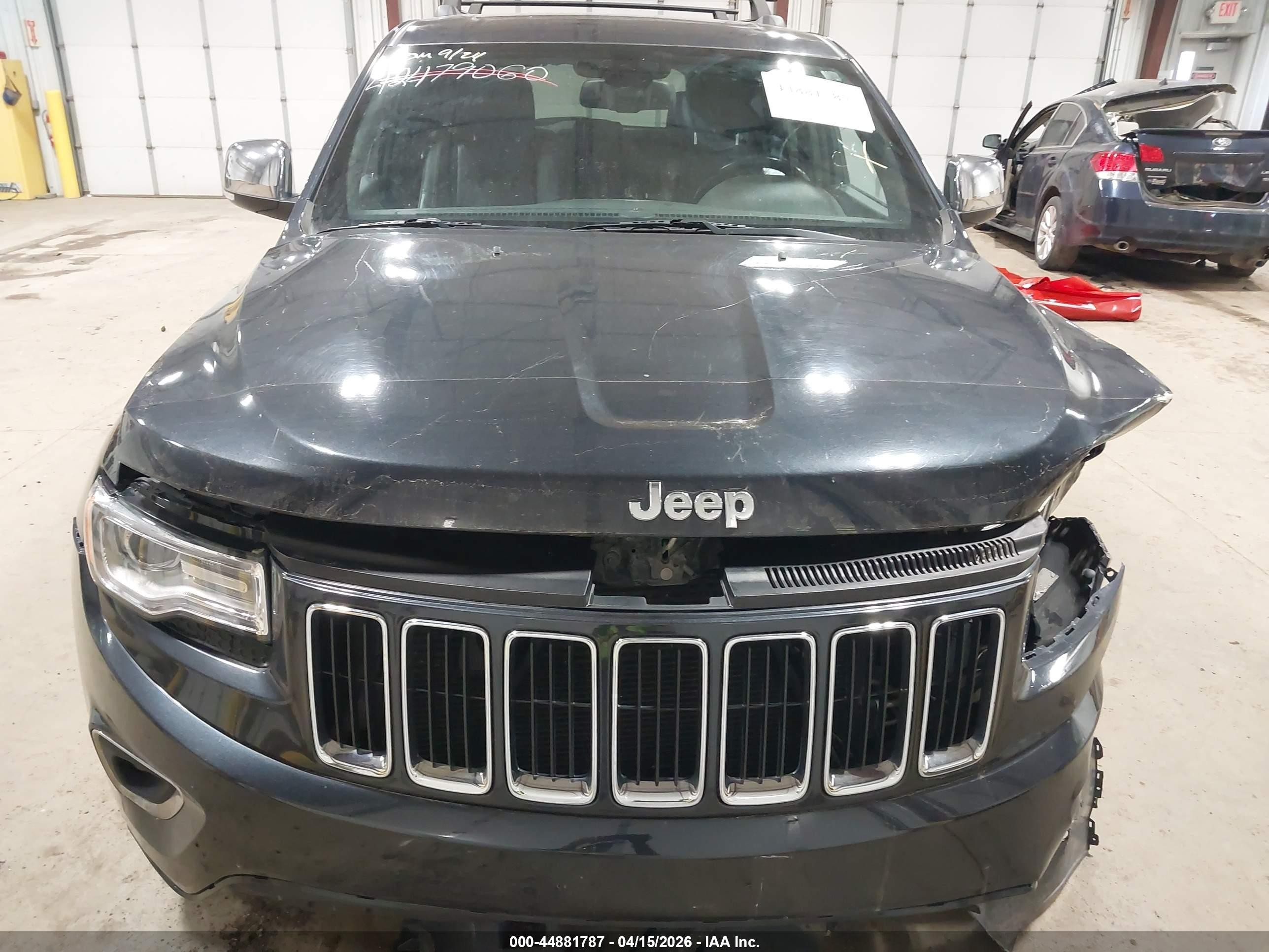2014 Jeep Grand Cherokee Limited Dark Blue vin: 1C4RJFBG3EC146058