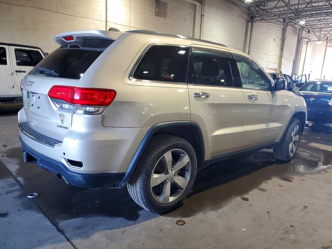 2014 Jeep Grand Cherokee Limited Желто-коричневый vin: 1C4RJFBG3EC148067