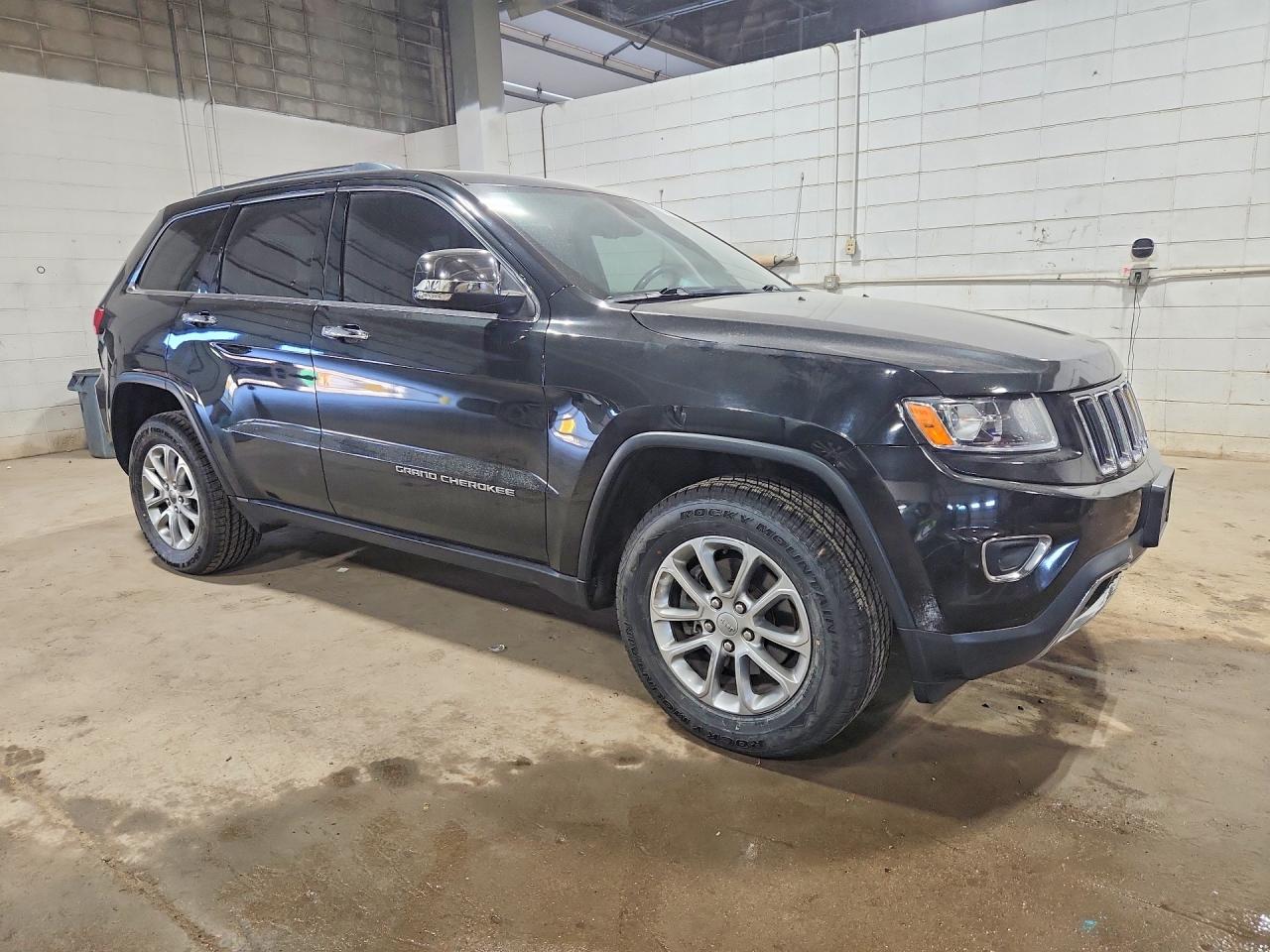2014 Jeep Grand Cherokee Limited Black vin: 1C4RJFBG3EC163510