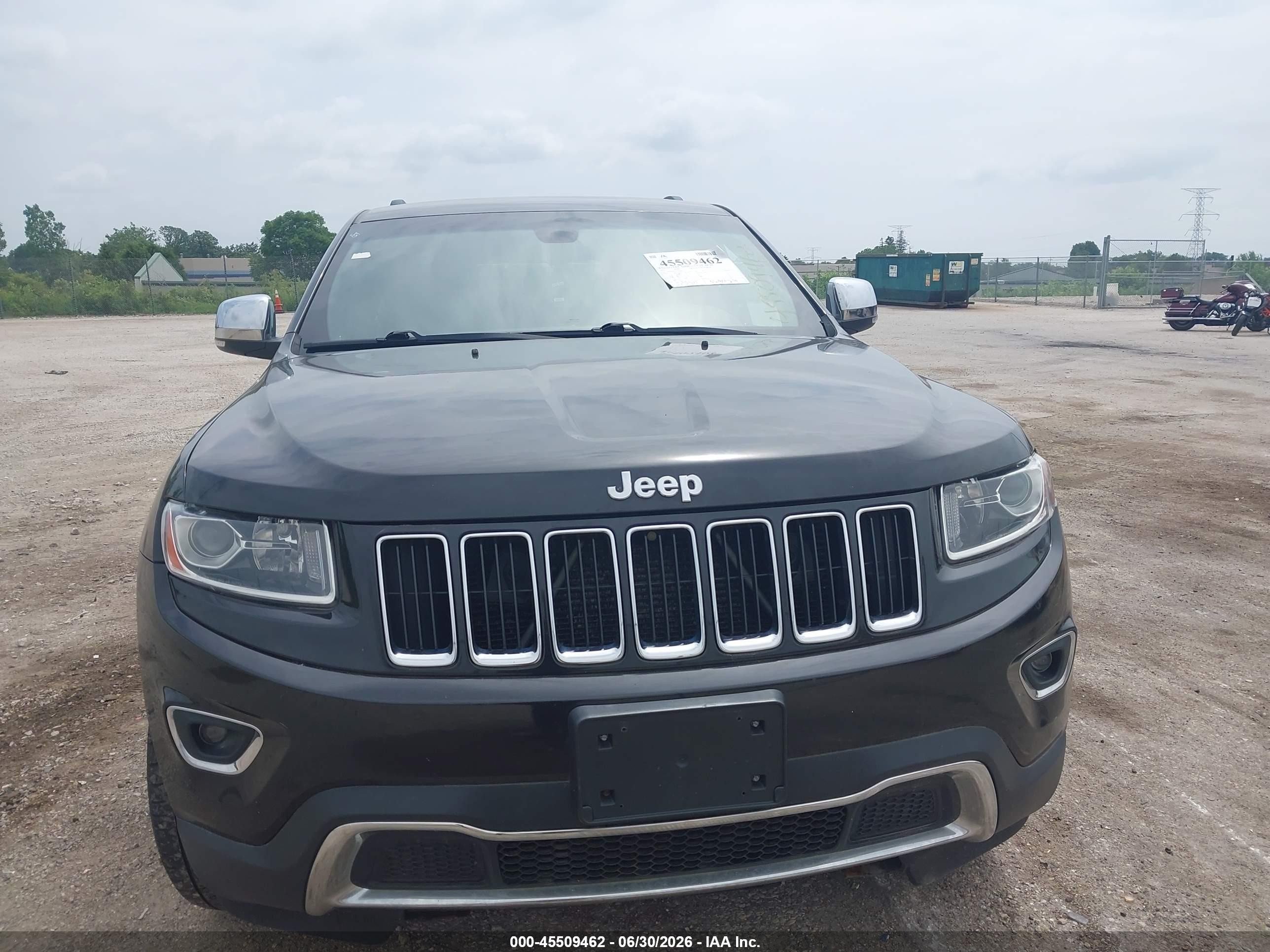 2014 Jeep Grand Cherokee Limited Black vin: 1C4RJFBG3EC186074