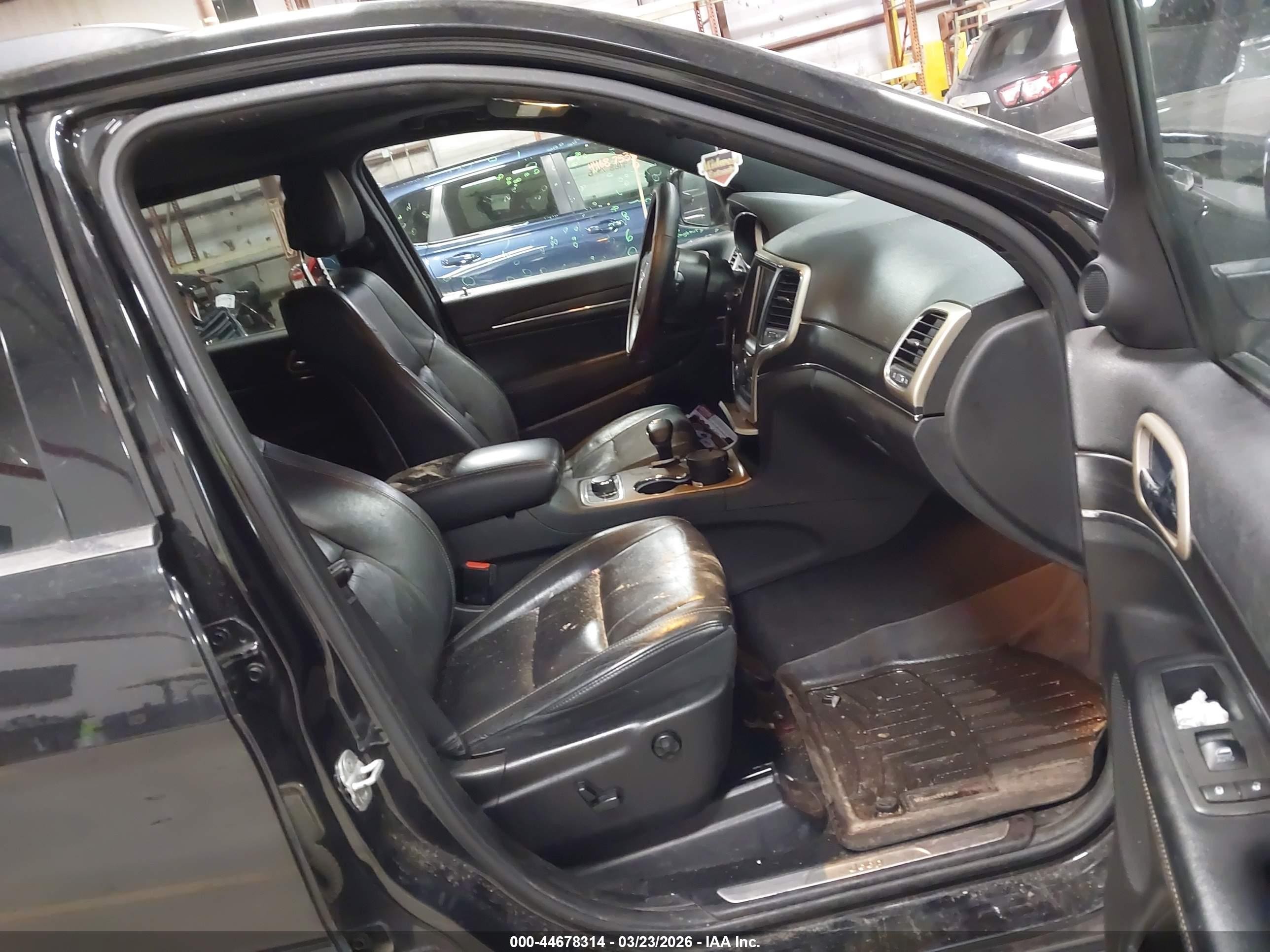 2014 Jeep Grand Cherokee Limited Black vin: 1C4RJFBG3EC219168