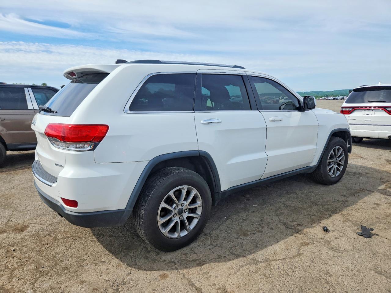 2014 Jeep Grand Cherokee Limited Белый vin: 1C4RJFBG3EC220255