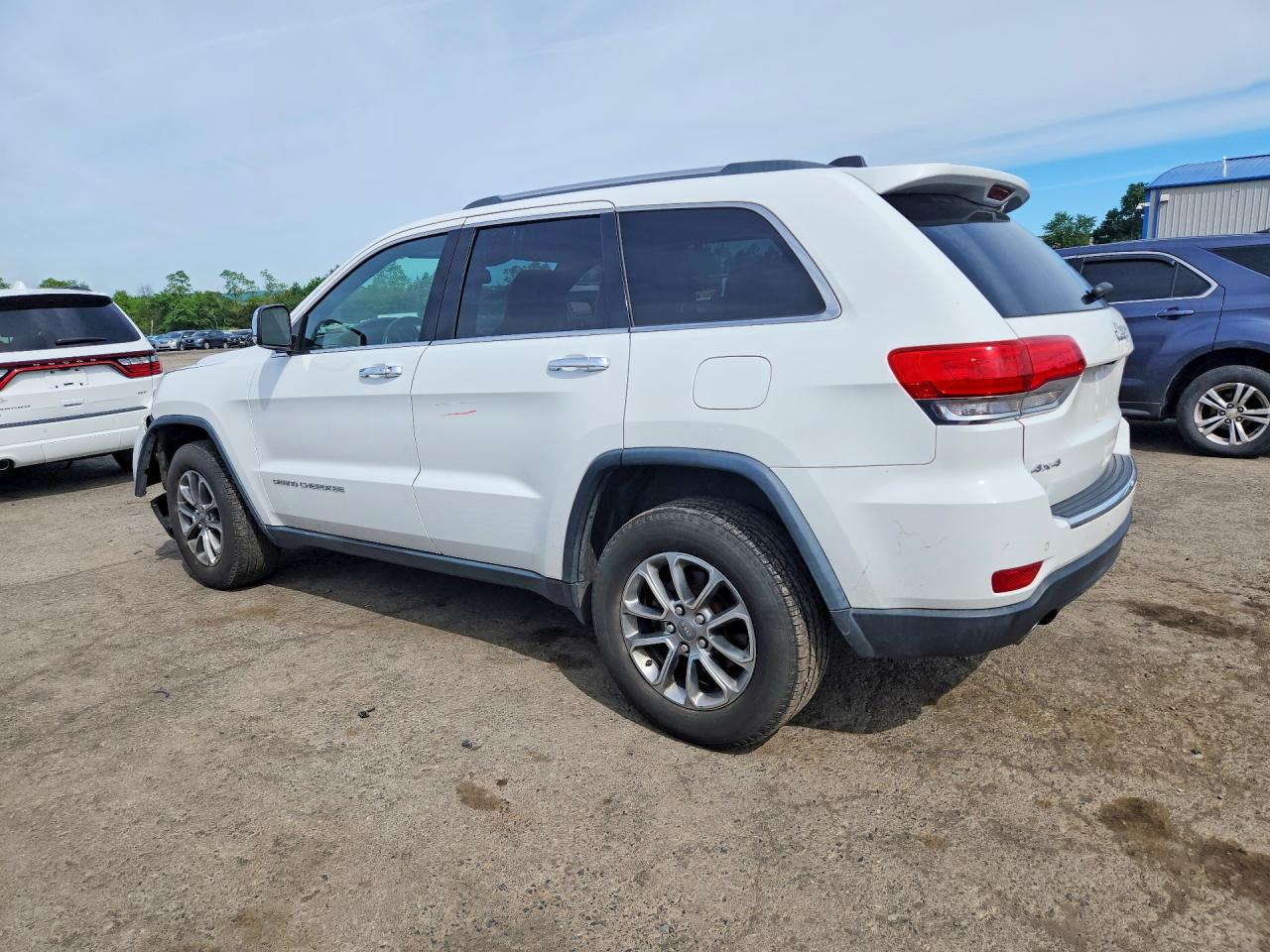 2014 Jeep Grand Cherokee Limited Белый vin: 1C4RJFBG3EC220255