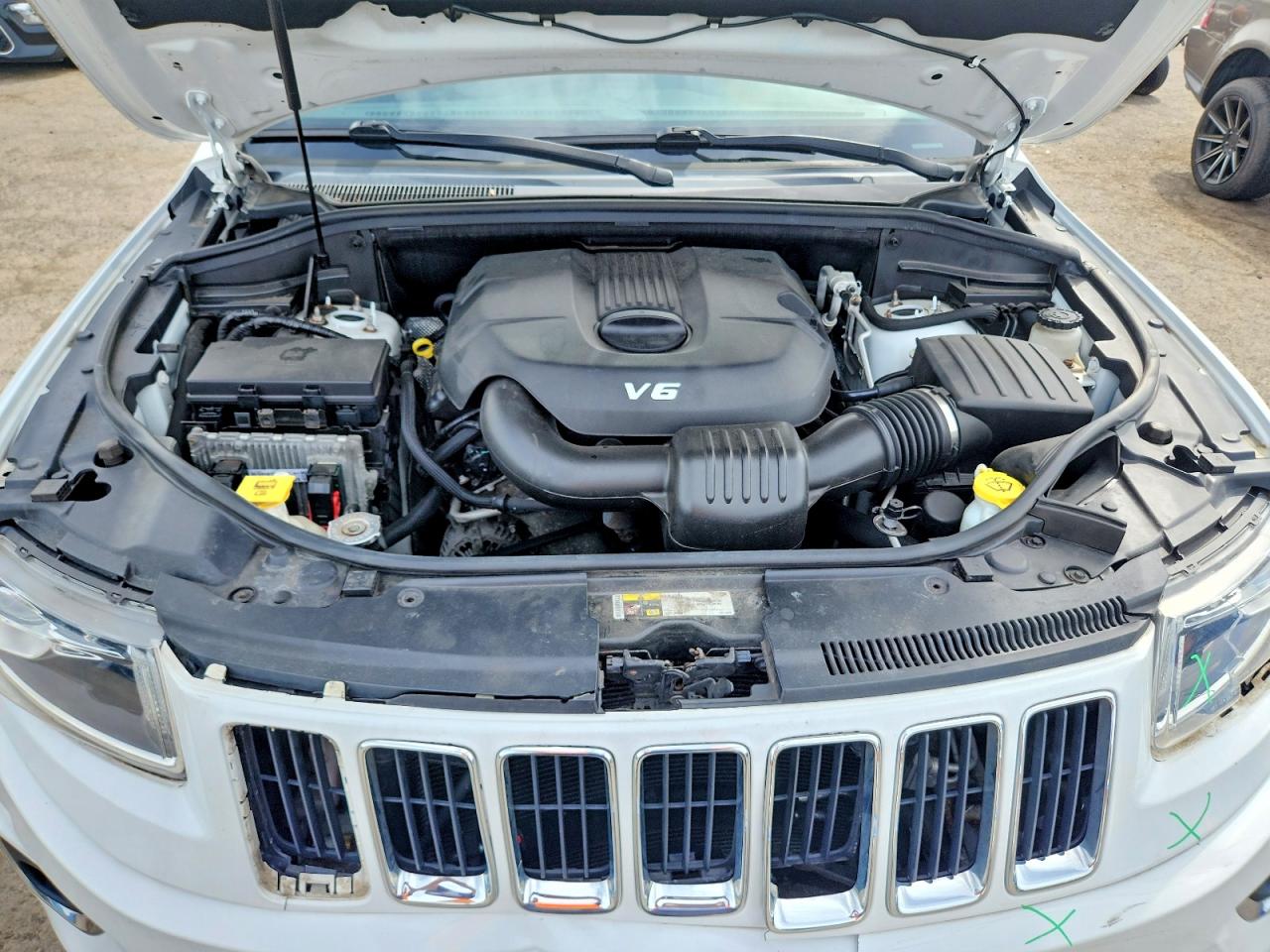 2014 Jeep Grand Cherokee Limited Белый vin: 1C4RJFBG3EC220255