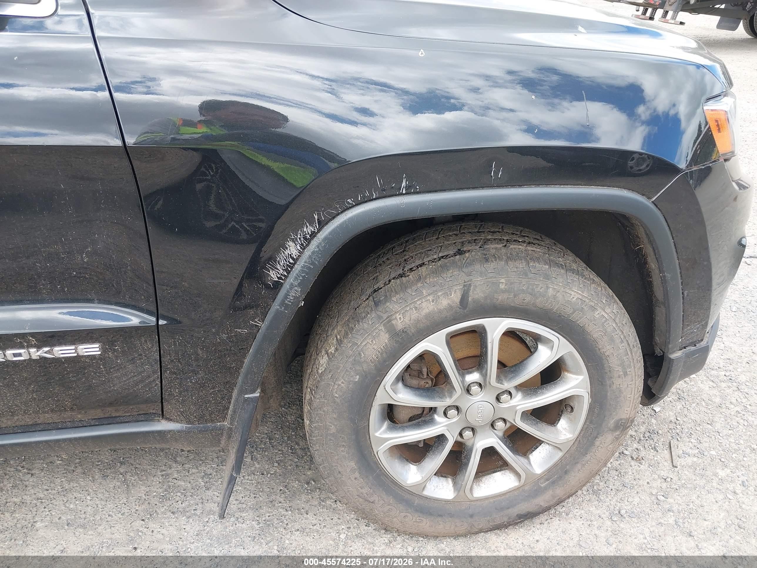 2014 Jeep Grand Cherokee Limited Black vin: 1C4RJFBG3EC231885