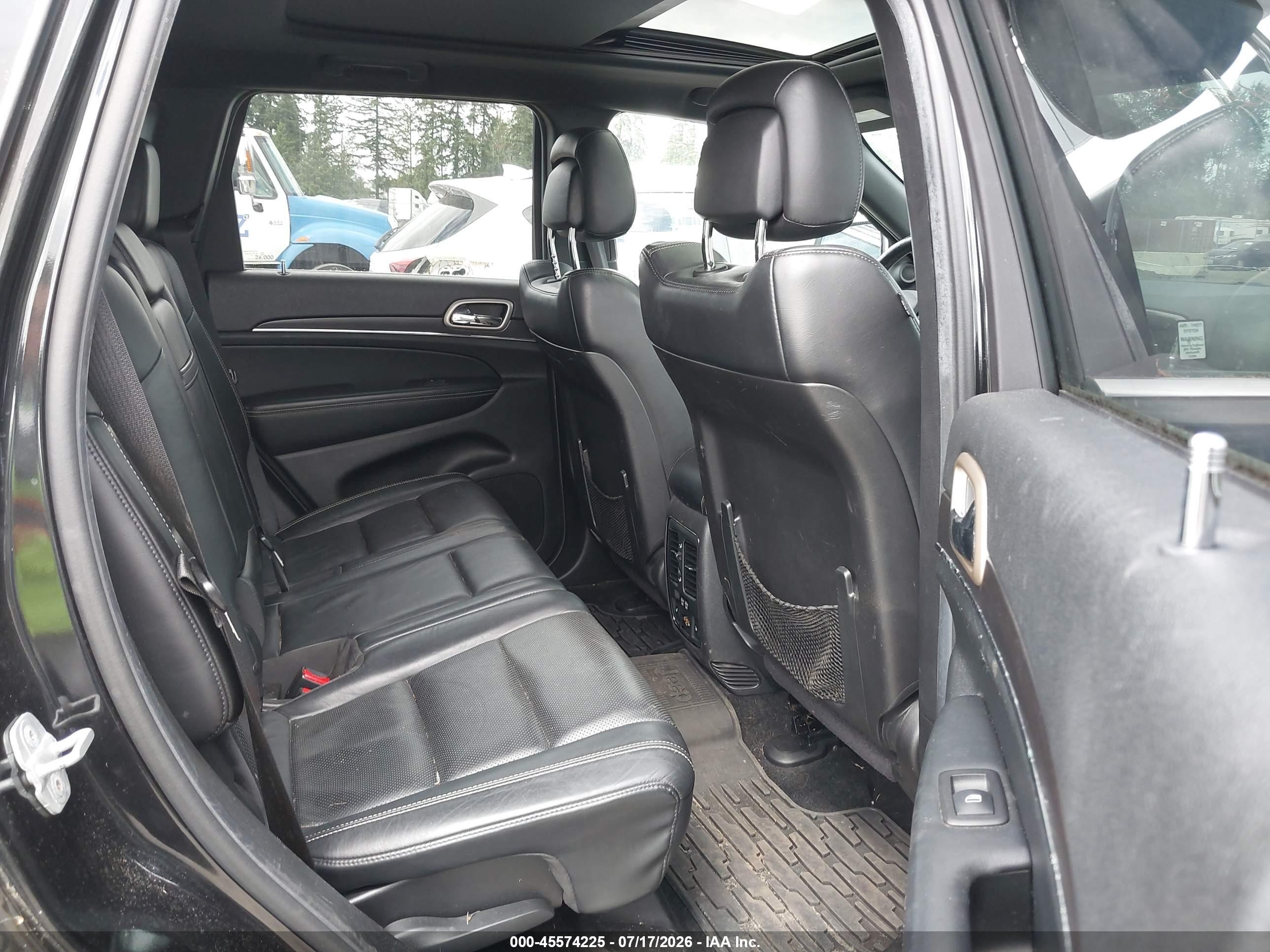 2014 Jeep Grand Cherokee Limited Black vin: 1C4RJFBG3EC231885