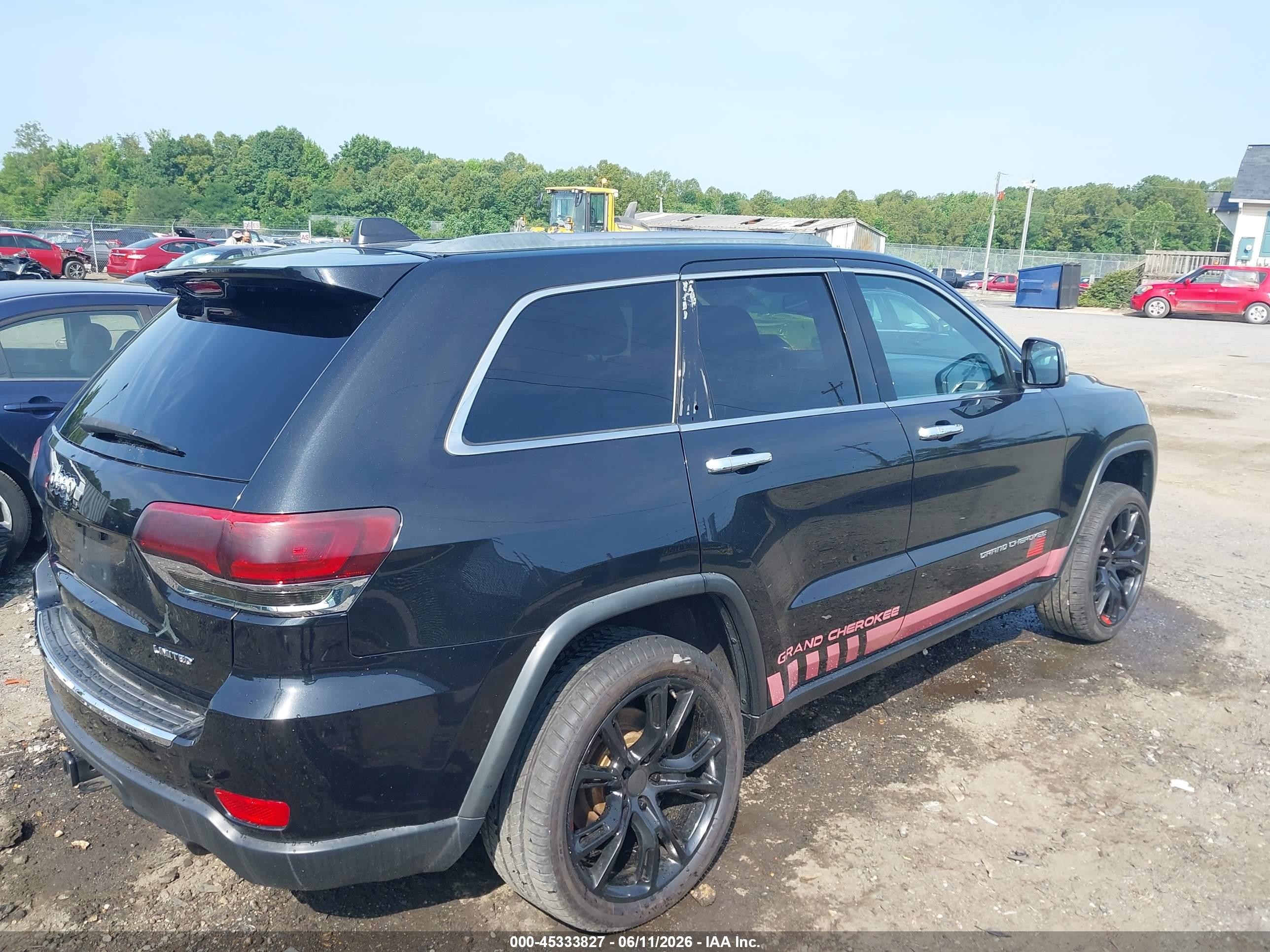 2014 Jeep Grand Cherokee Limited Gray vin: 1C4RJFBG3EC232227