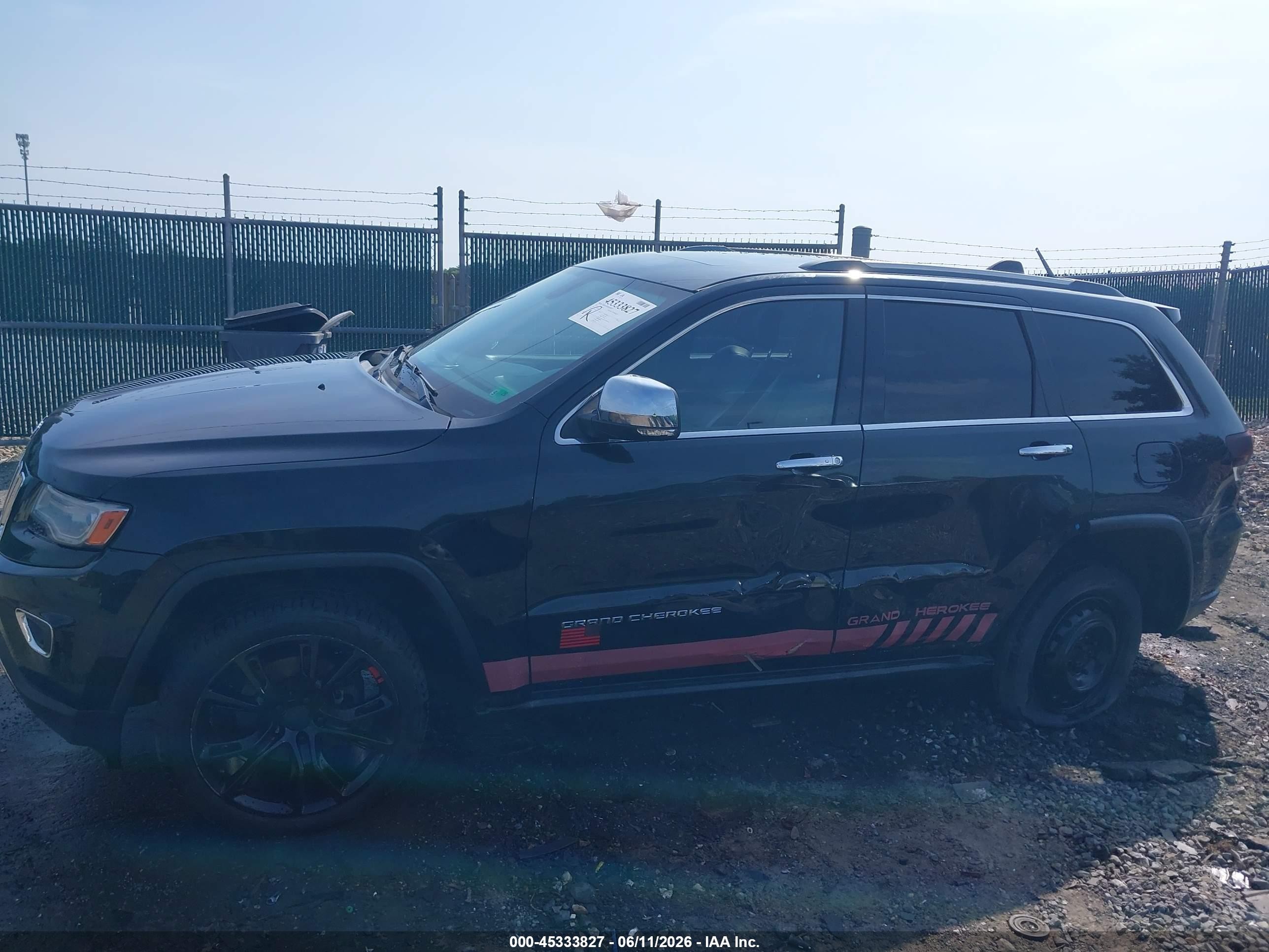 2014 Jeep Grand Cherokee Limited Gray vin: 1C4RJFBG3EC232227