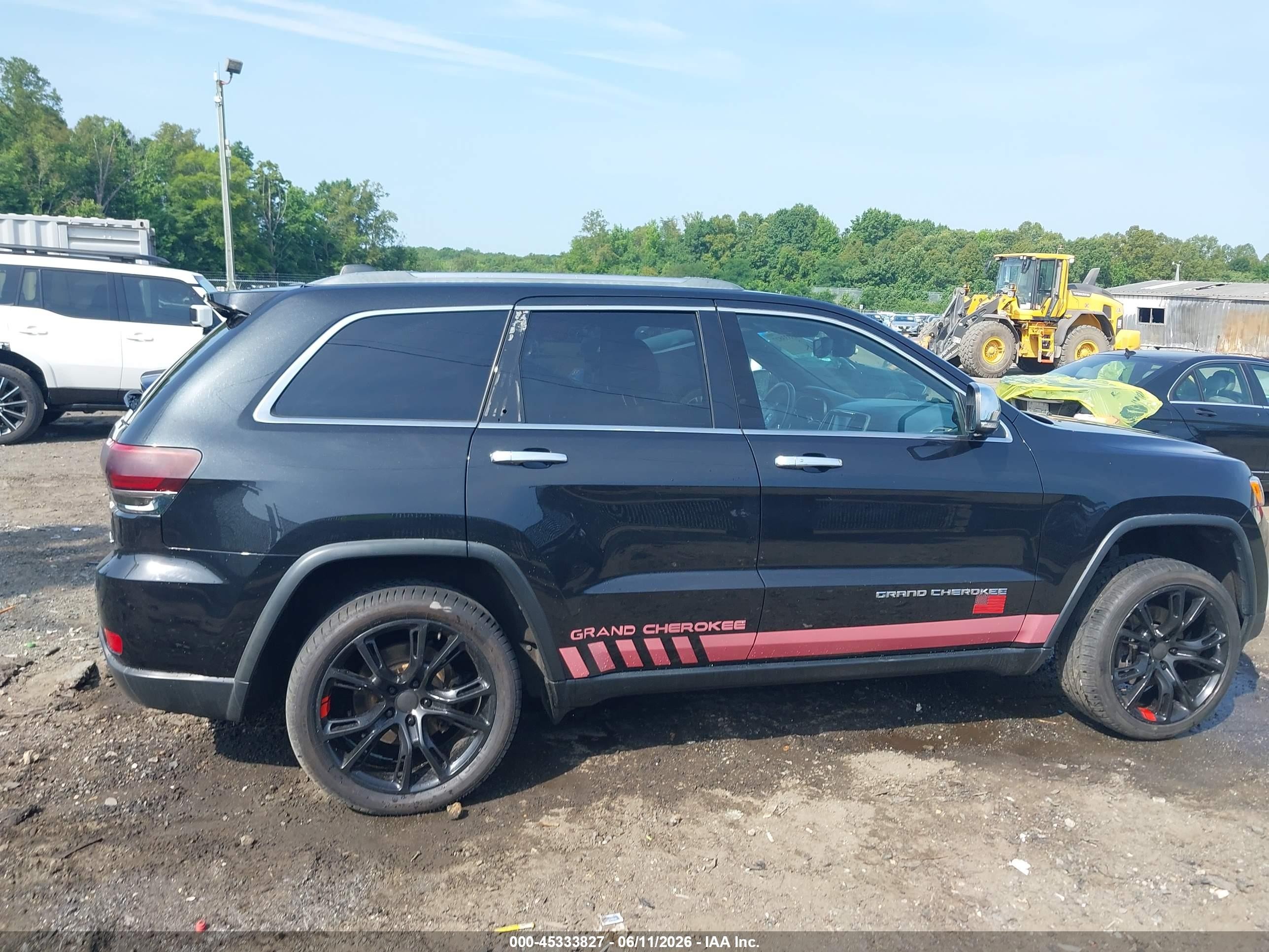 2014 Jeep Grand Cherokee Limited Gray vin: 1C4RJFBG3EC232227