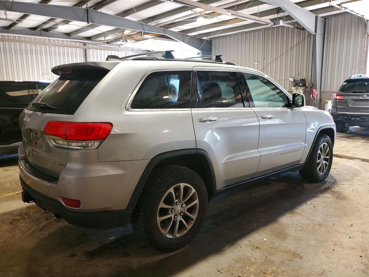 2014 Jeep Grand Cherokee Limited Silver vin: 1C4RJFBG3EC233829