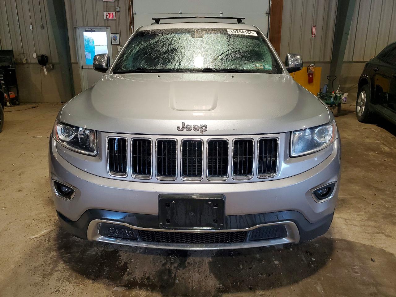 2014 Jeep Grand Cherokee Limited Silver vin: 1C4RJFBG3EC233829
