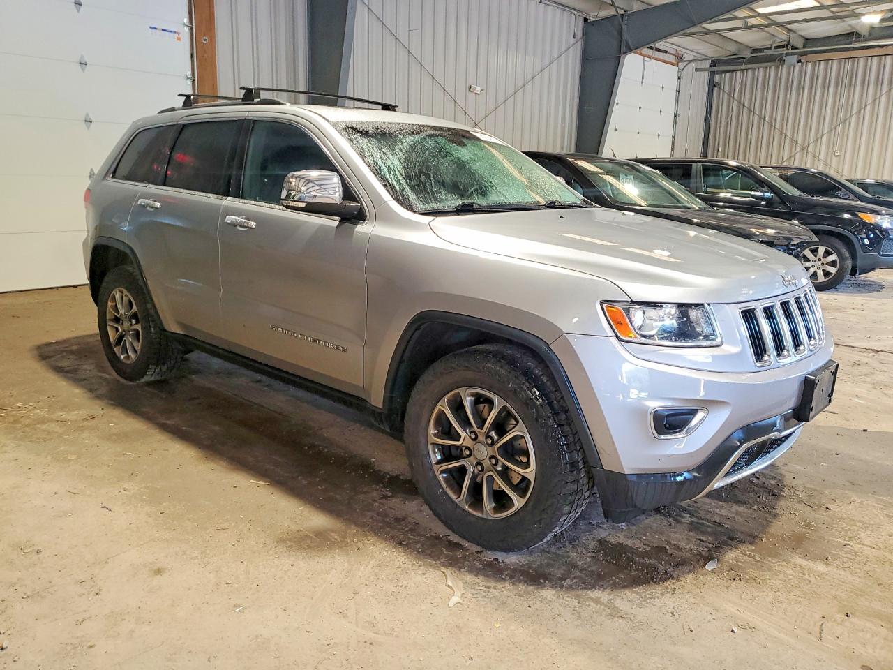 2014 Jeep Grand Cherokee Limited Silver vin: 1C4RJFBG3EC233829